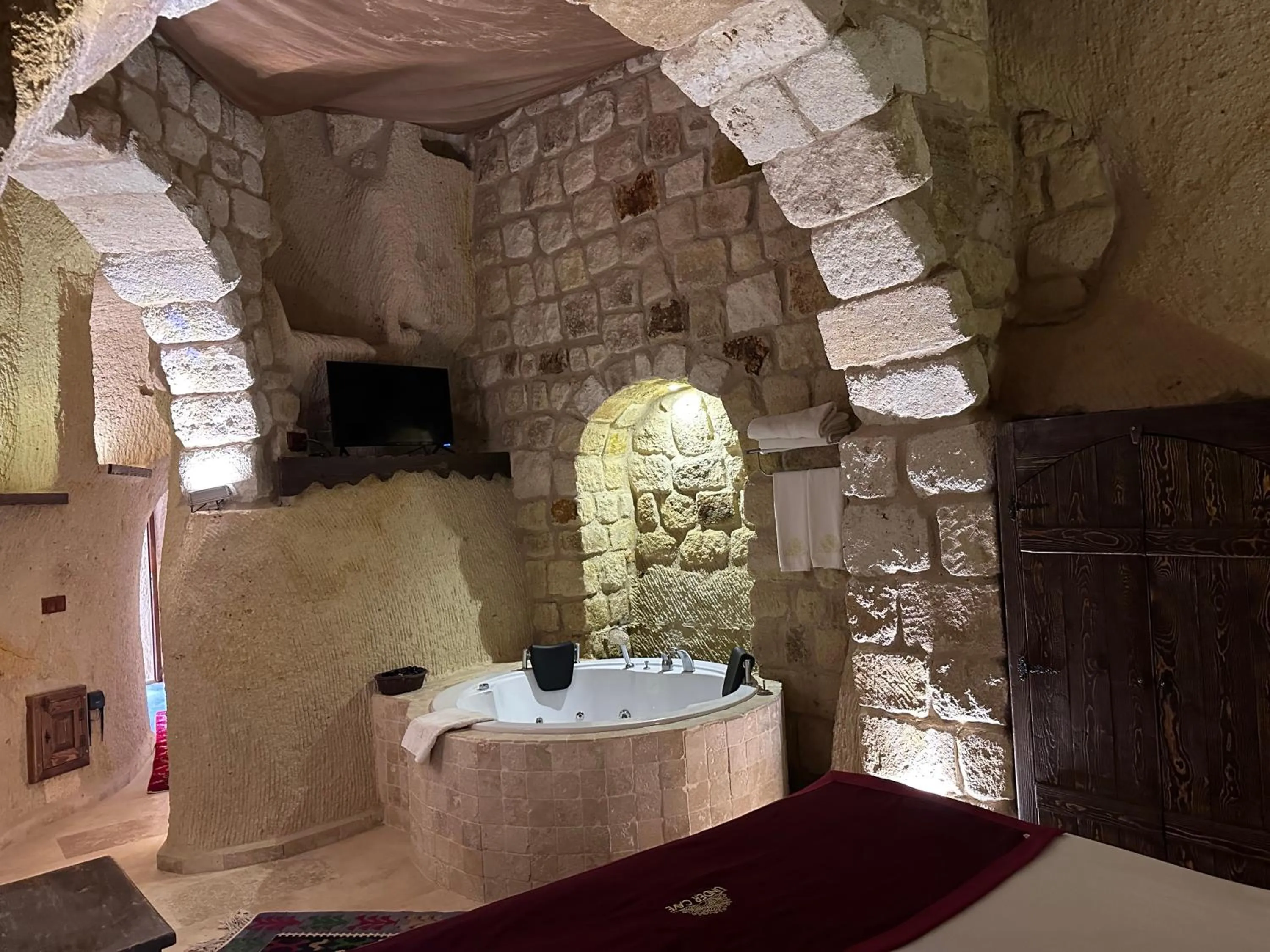 Bed in Under Cave Cappadocia