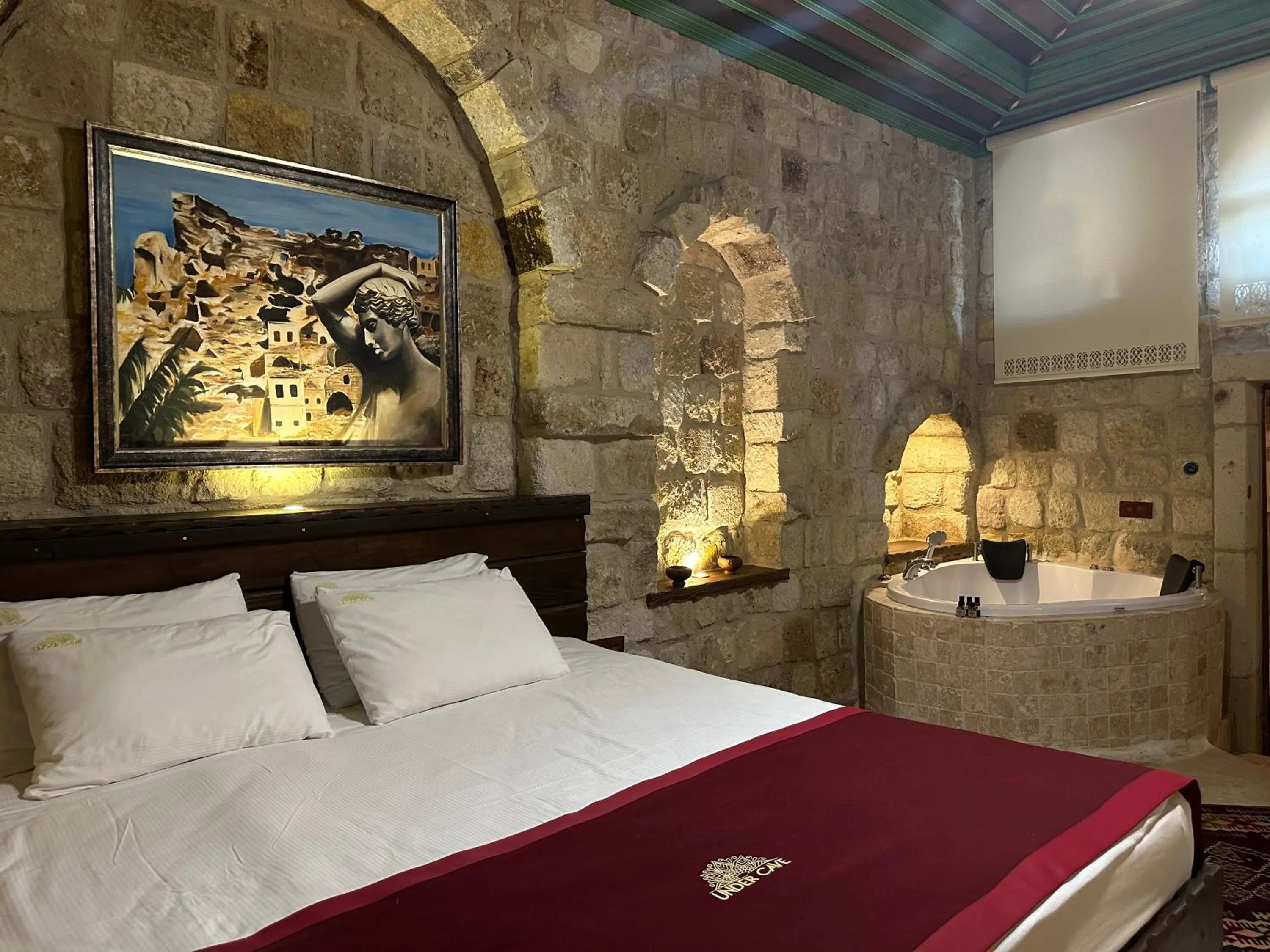 Bed in Under Cave Cappadocia