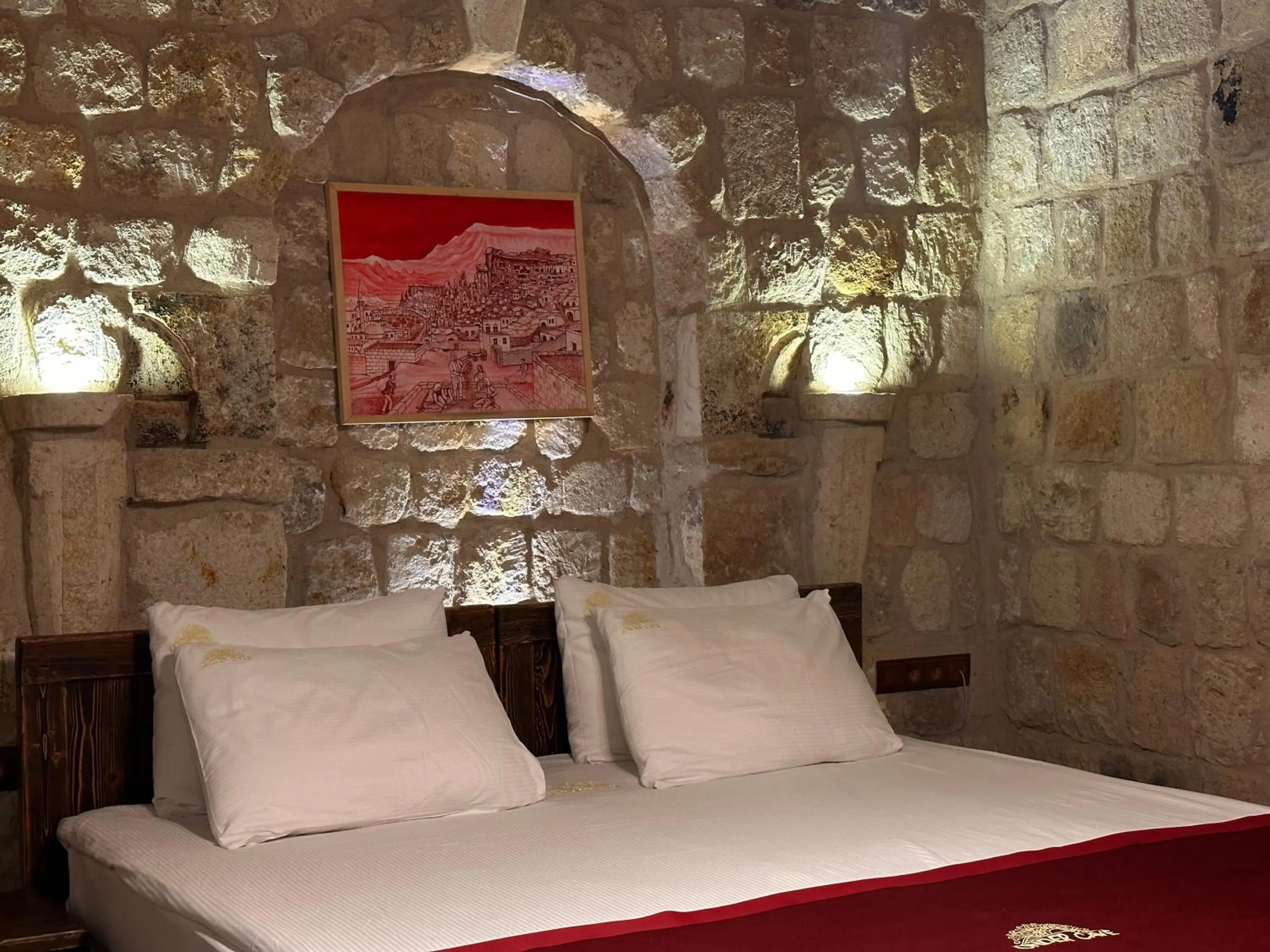 Bed in Under Cave Cappadocia