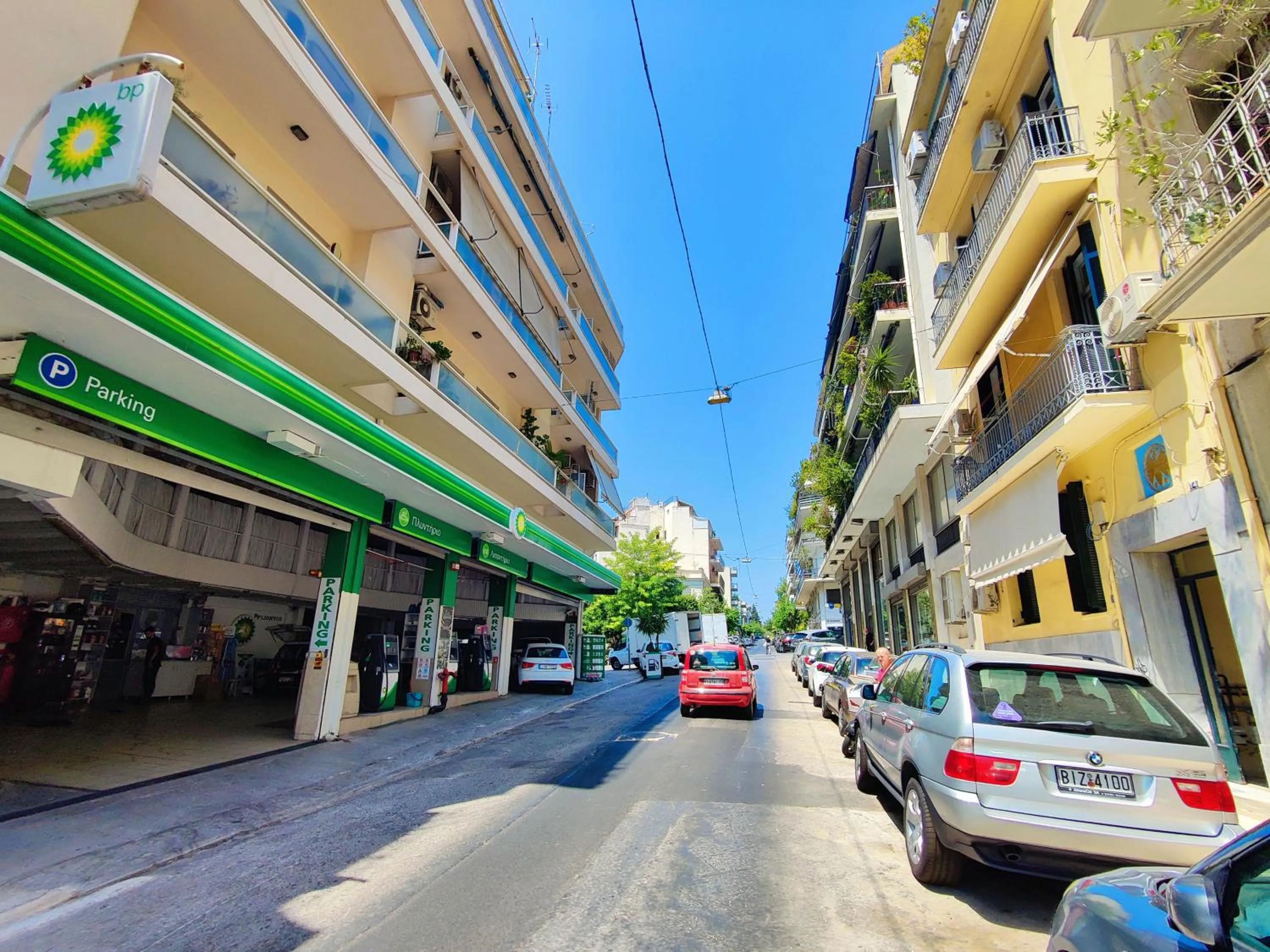 Street view in WSD Brand Cozy 2BD with Balcony near Acropolis