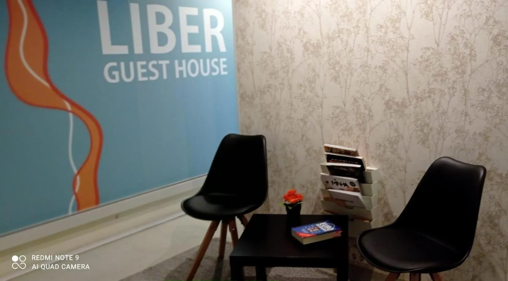 Lobby or reception in Liber Guest House