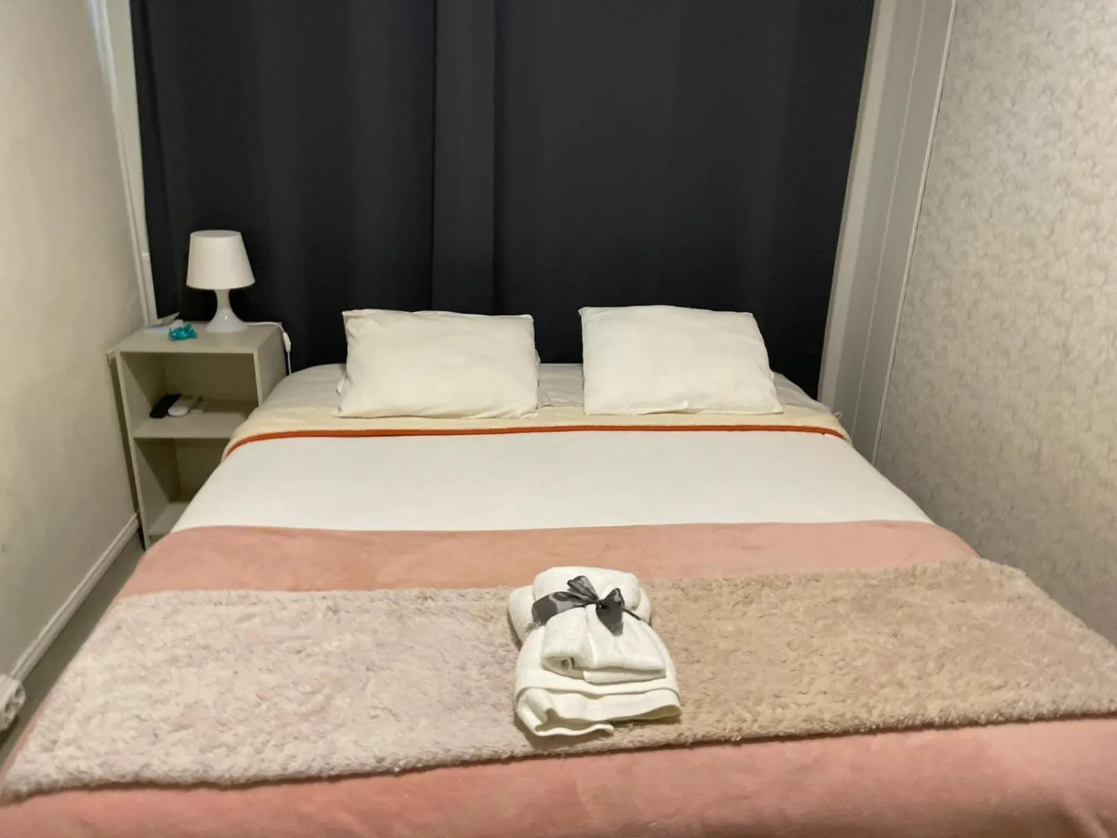 Bed in Liber Guest House