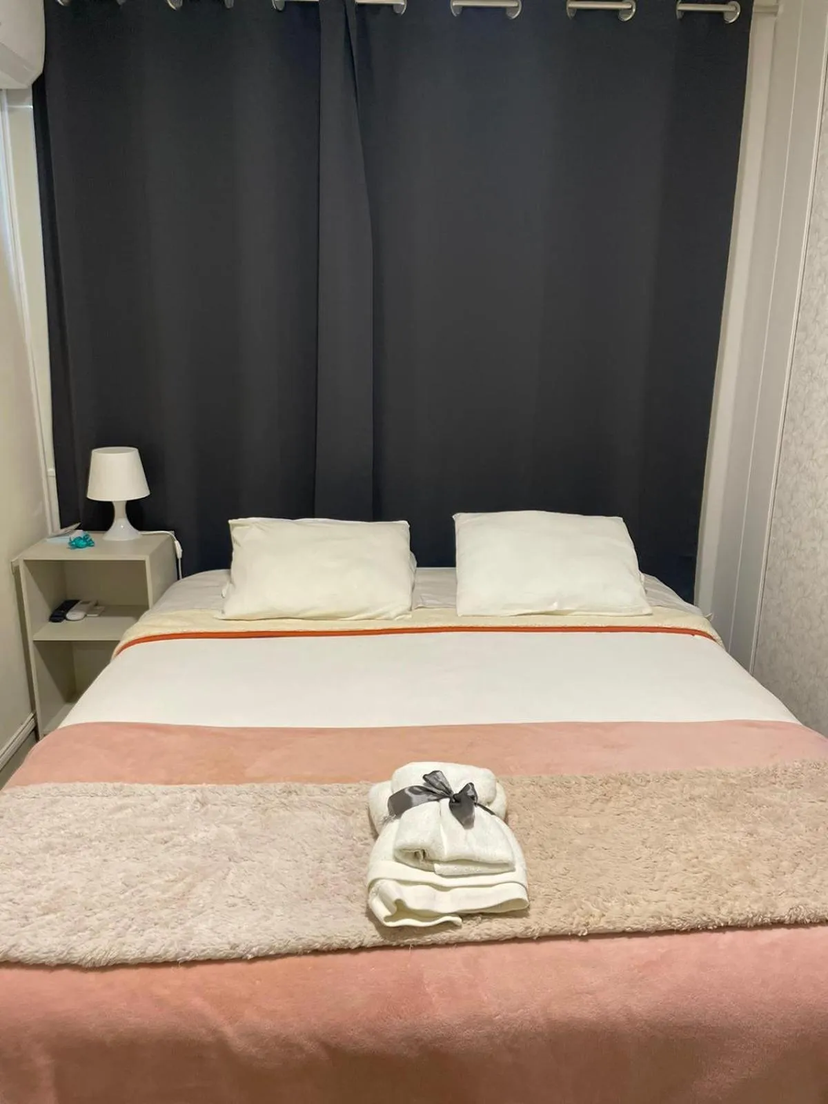 Bed in Liber Guest House