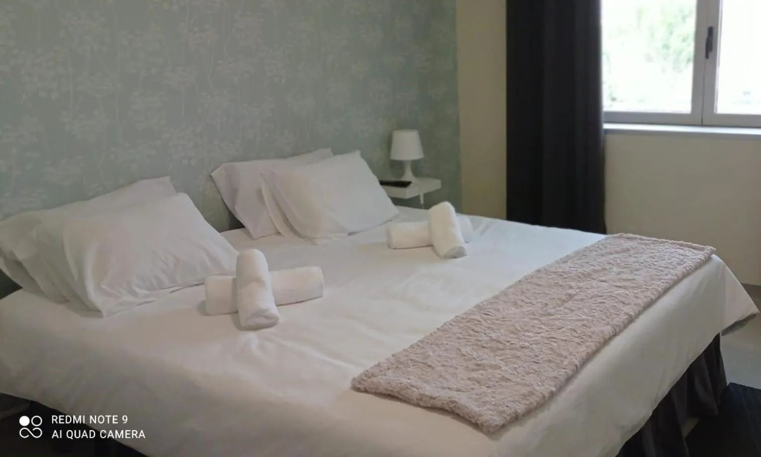 Bed in Liber Guest House