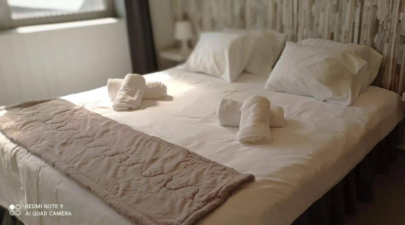 Bed in Liber Guest House