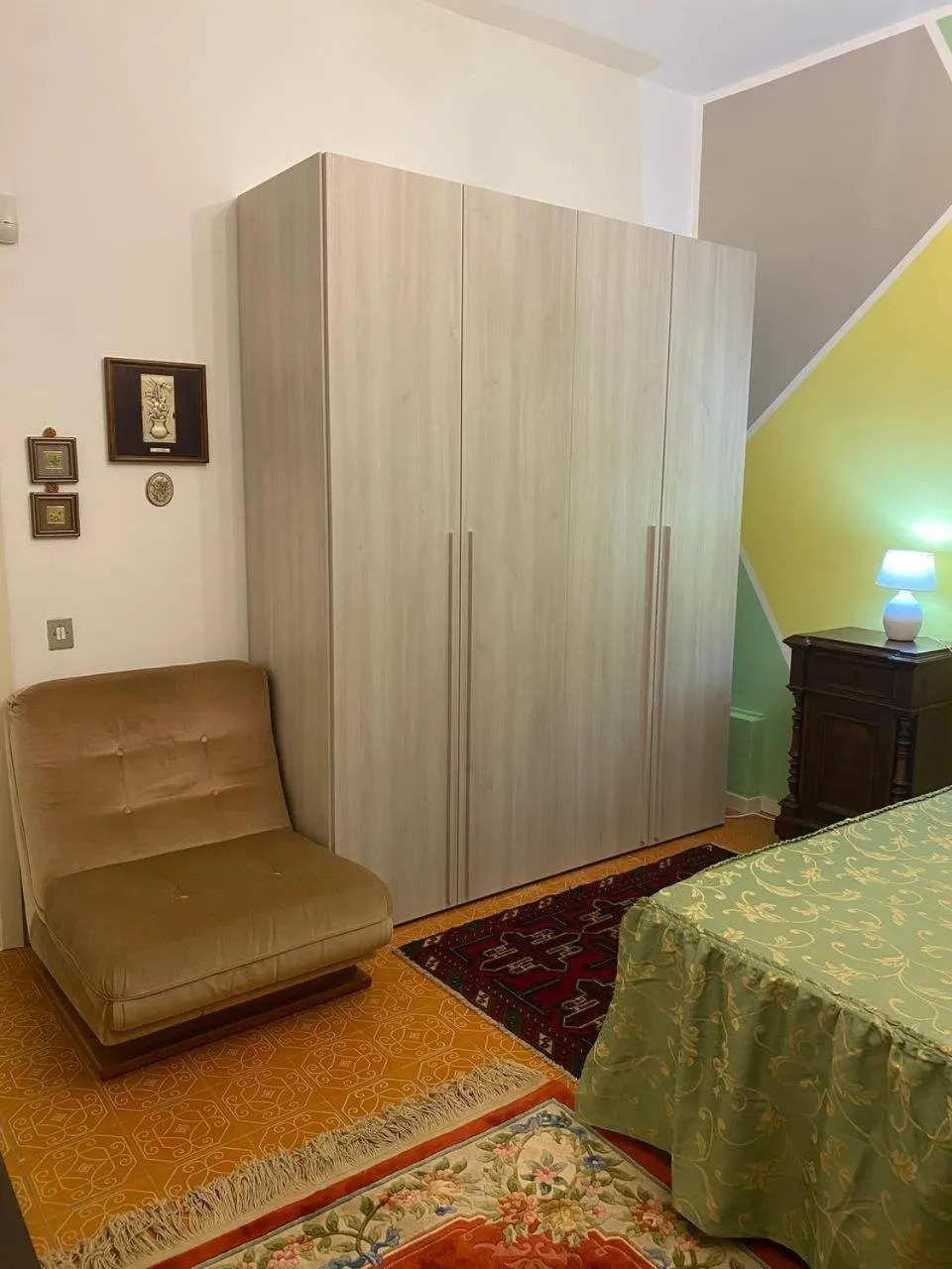 Bed, Seating Area in BLUE SEA