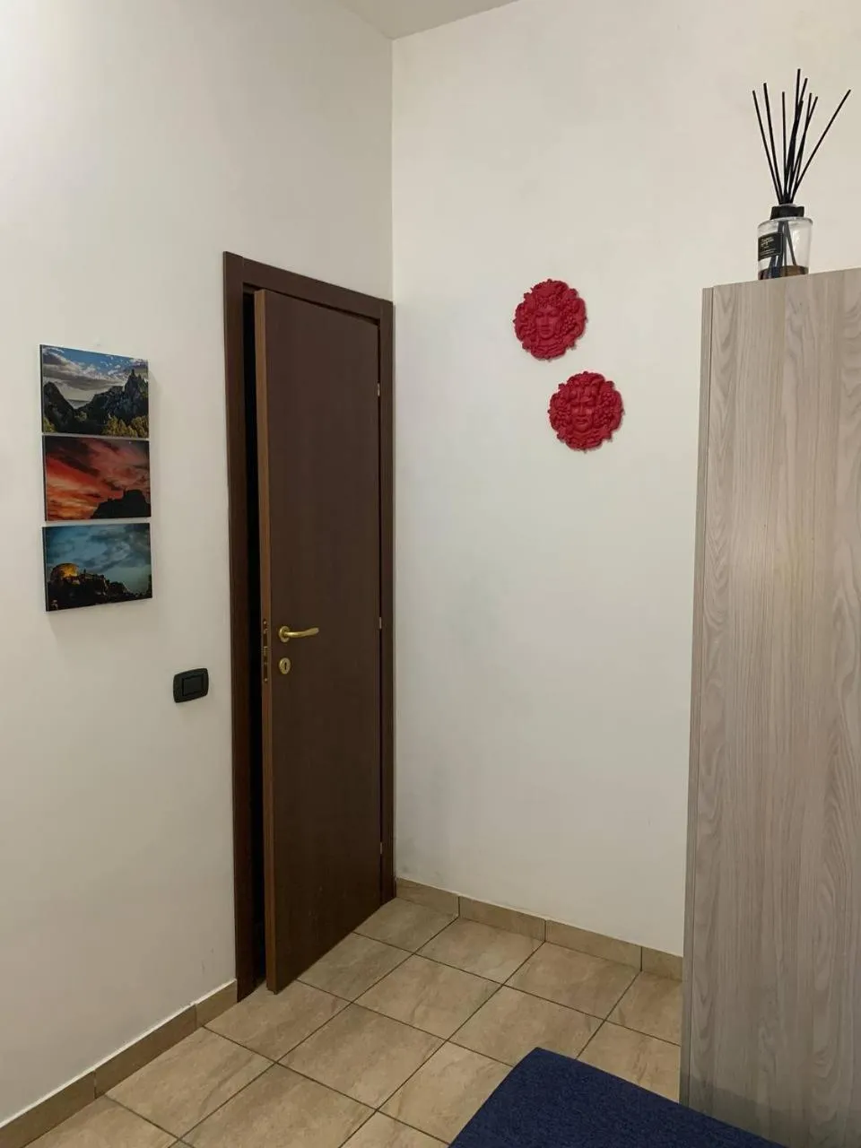 Decorative detail, TV/Entertainment Center in BLUE SEA