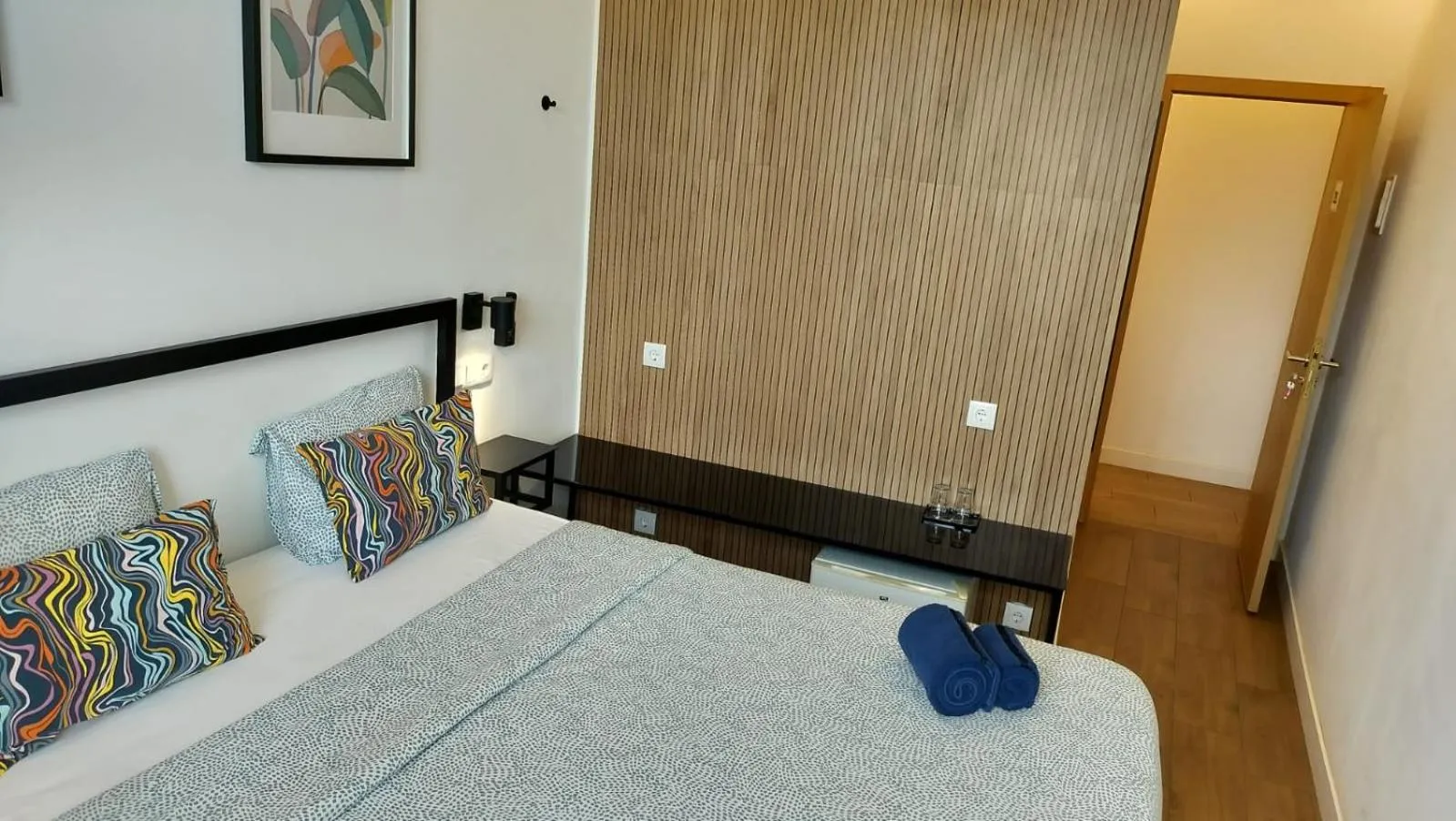 Bedroom, Bed in Figueira House in Beira Minho