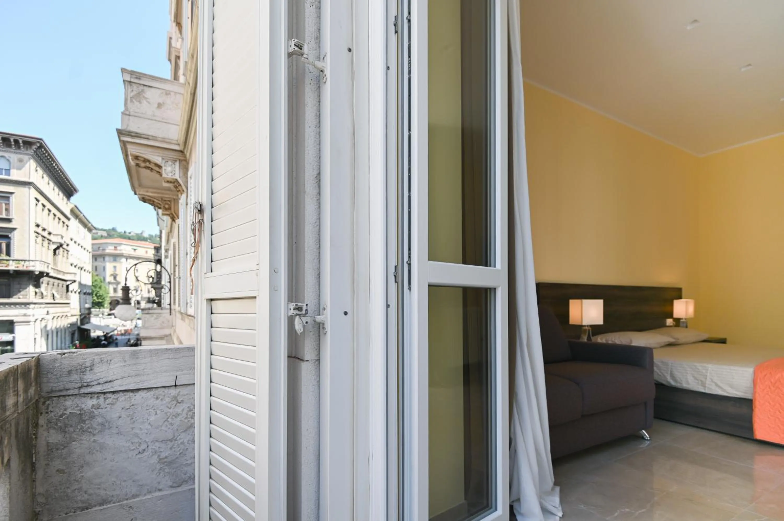 Balcony/Terrace in ADRIA Luxury Residence - Centro Trieste