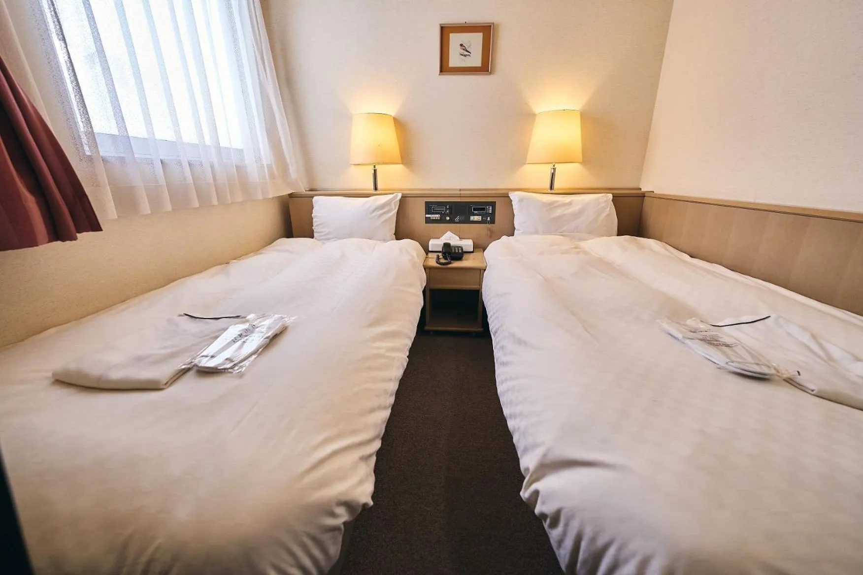 Bed in Hotel Astir Nagoya Sakae