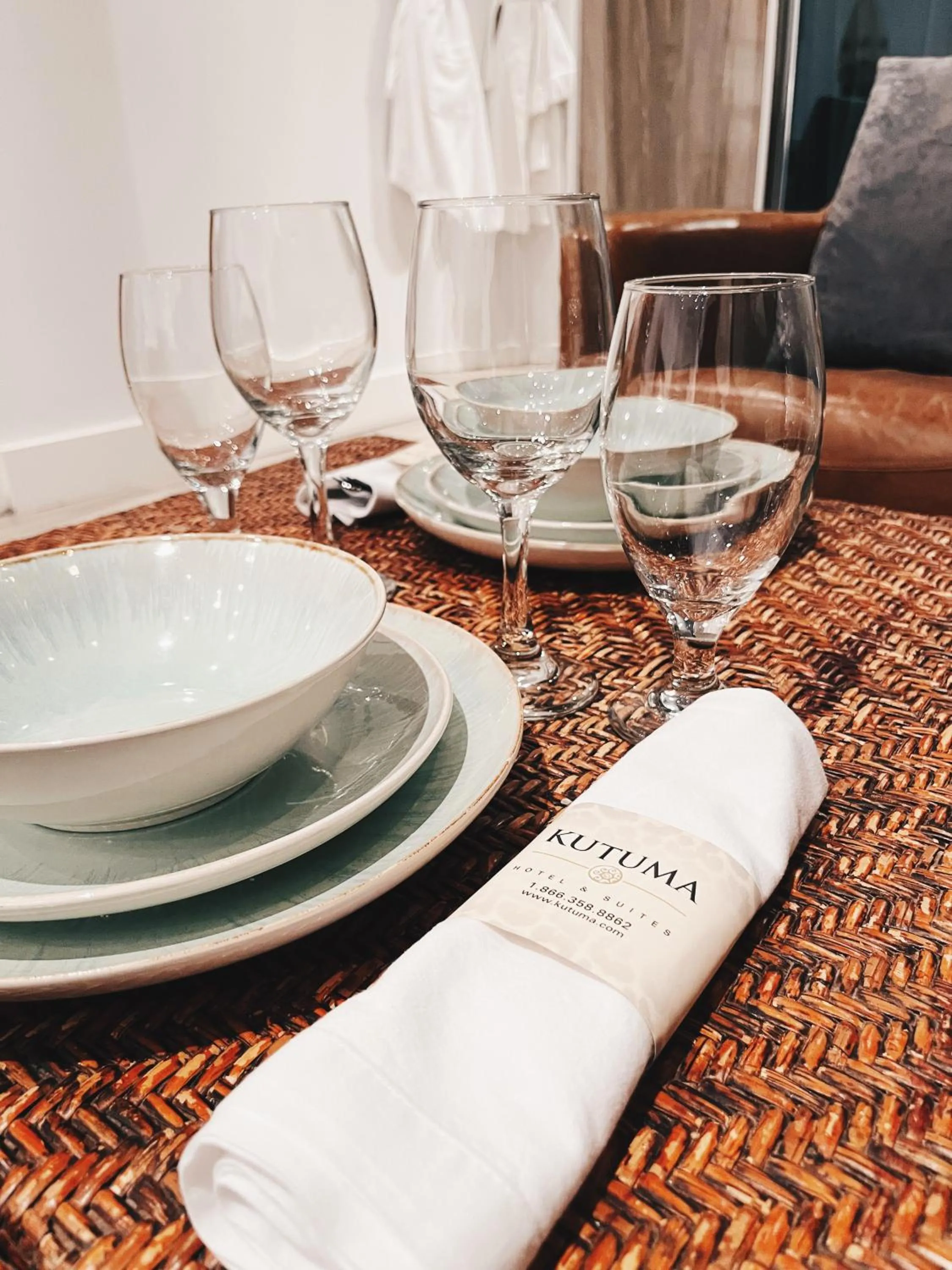 Dining area in Hotel Kutuma