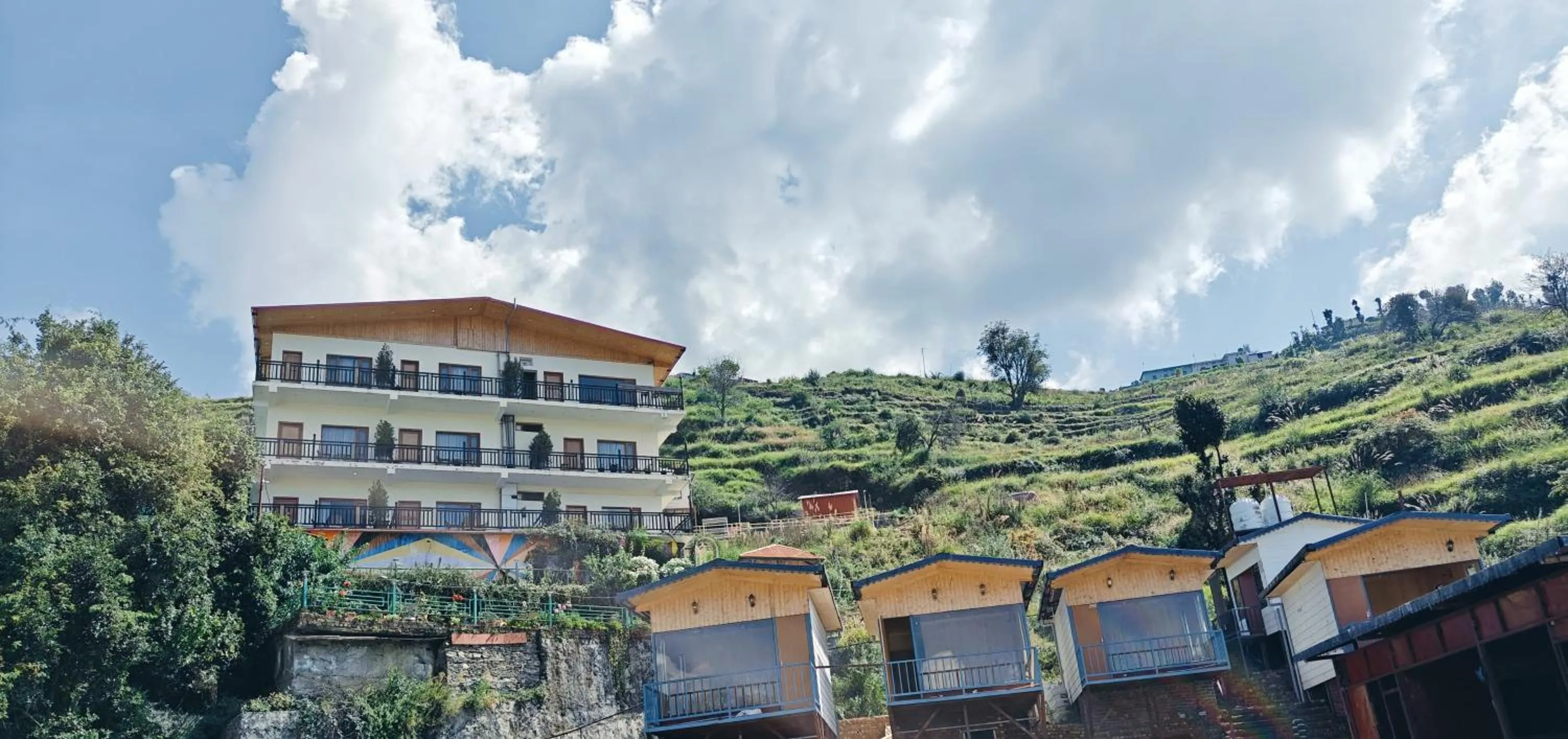 Mountain view in Hotel Alpine Musk