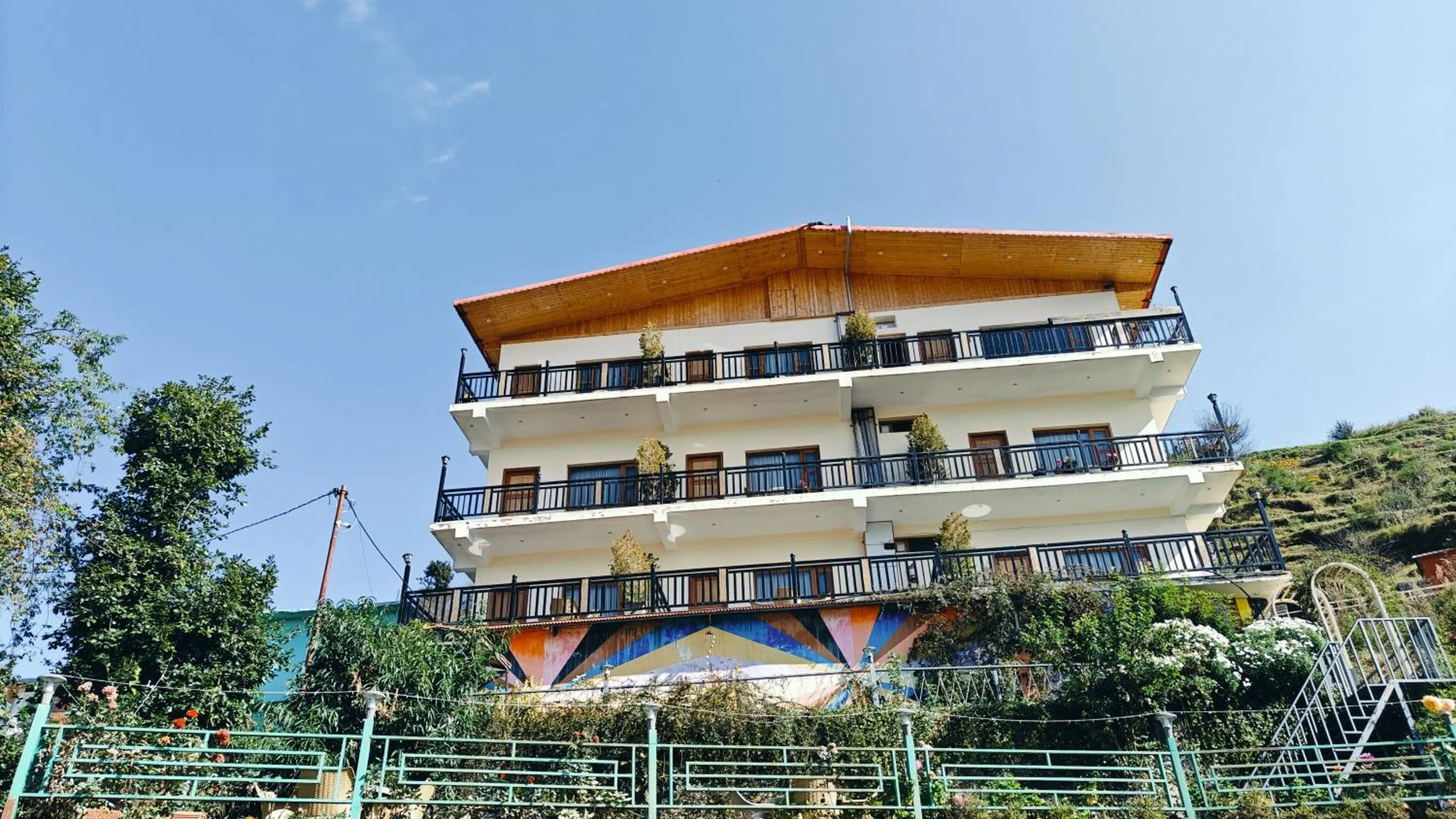 View (from property/room) in Hotel Alpine Musk