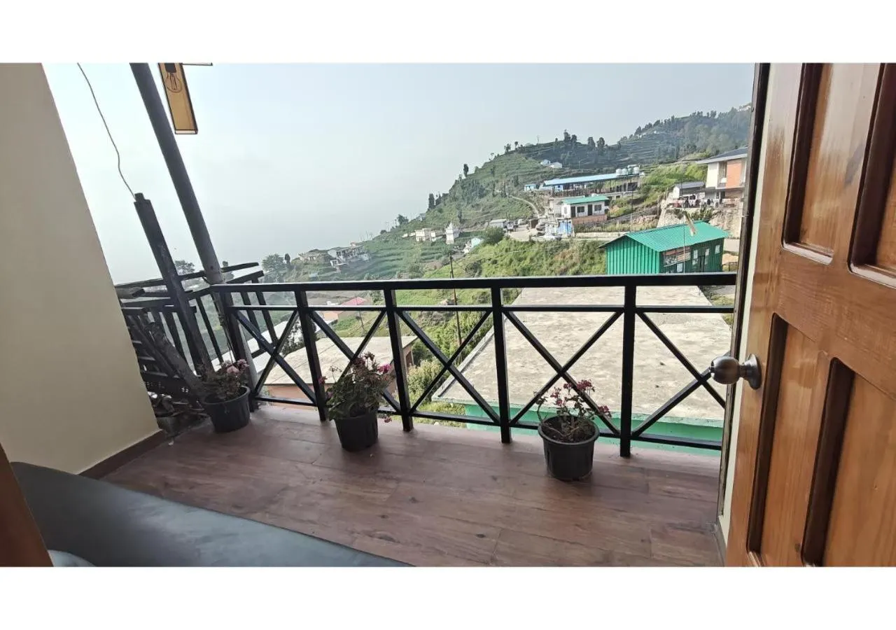 Balcony/Terrace in Hotel Alpine Musk