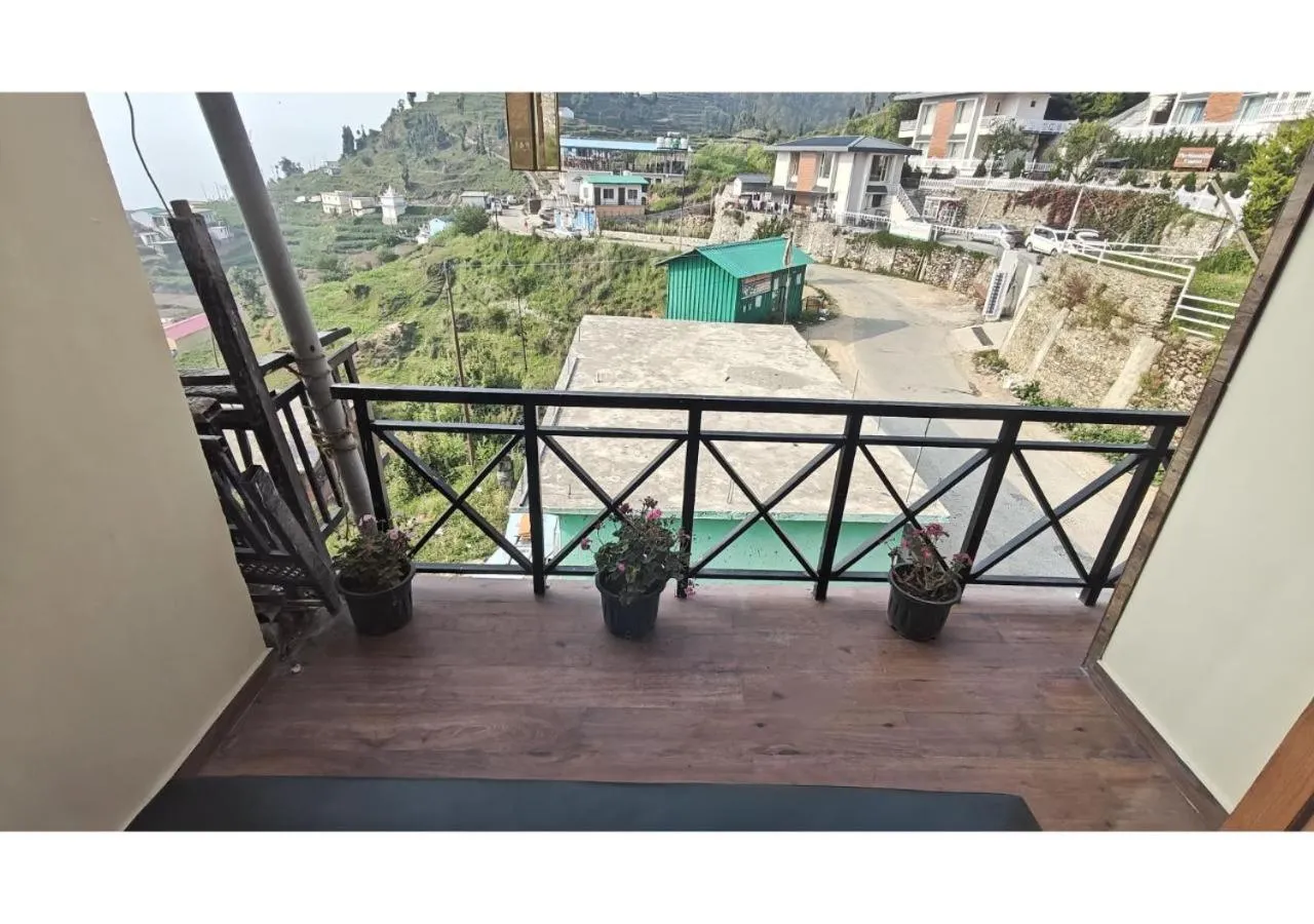 Balcony/Terrace in Hotel Alpine Musk