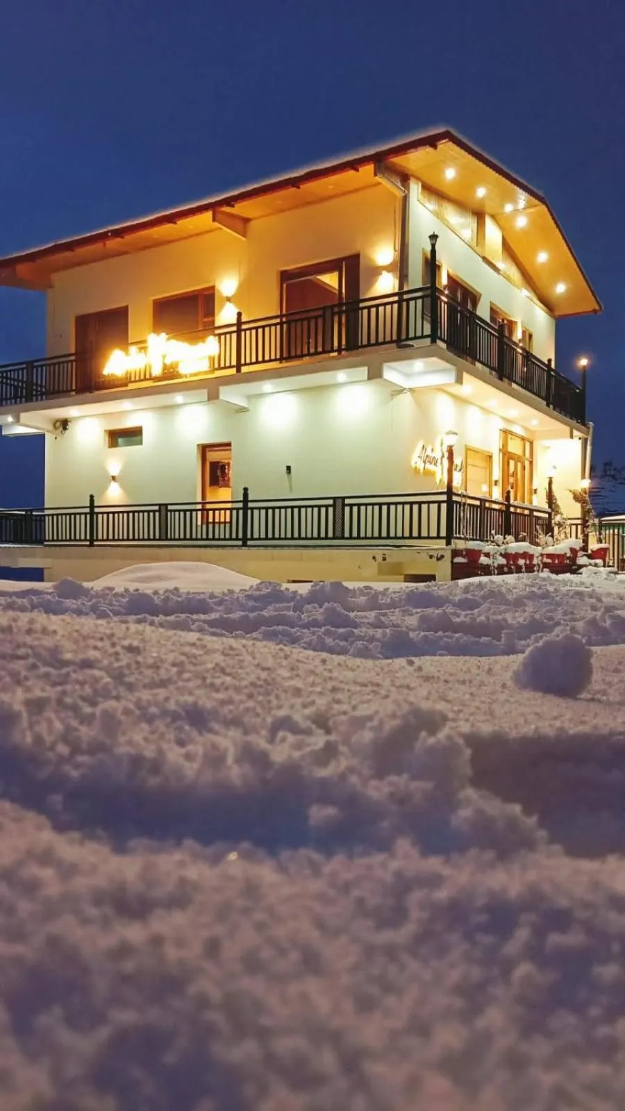 Property building in Hotel Alpine Musk