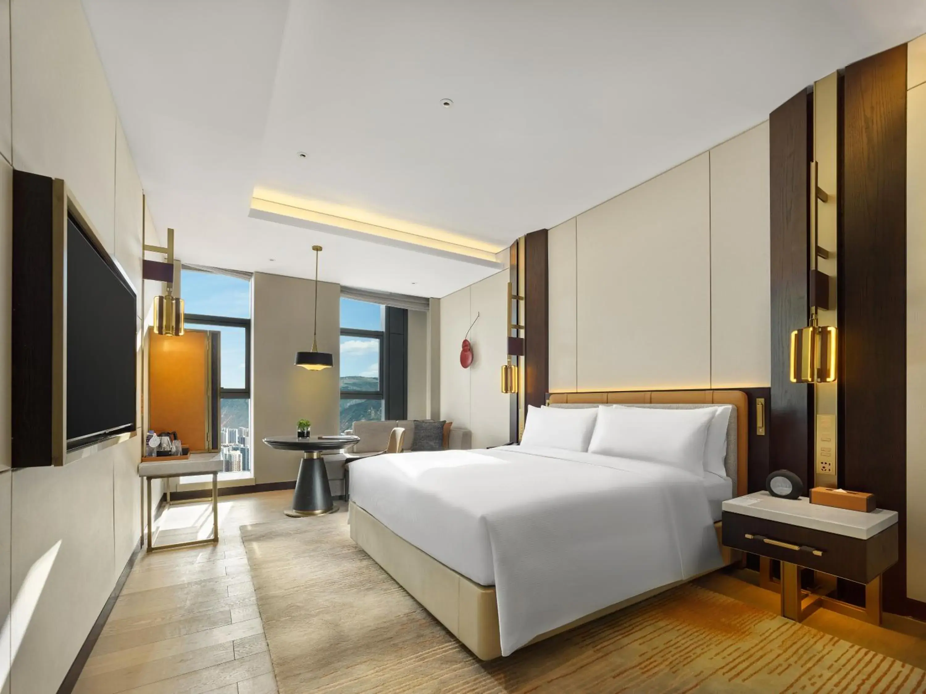 Superior King Room in Hilton Lanzhou City Center Superior King Room in Hilton Lanzhou City Center