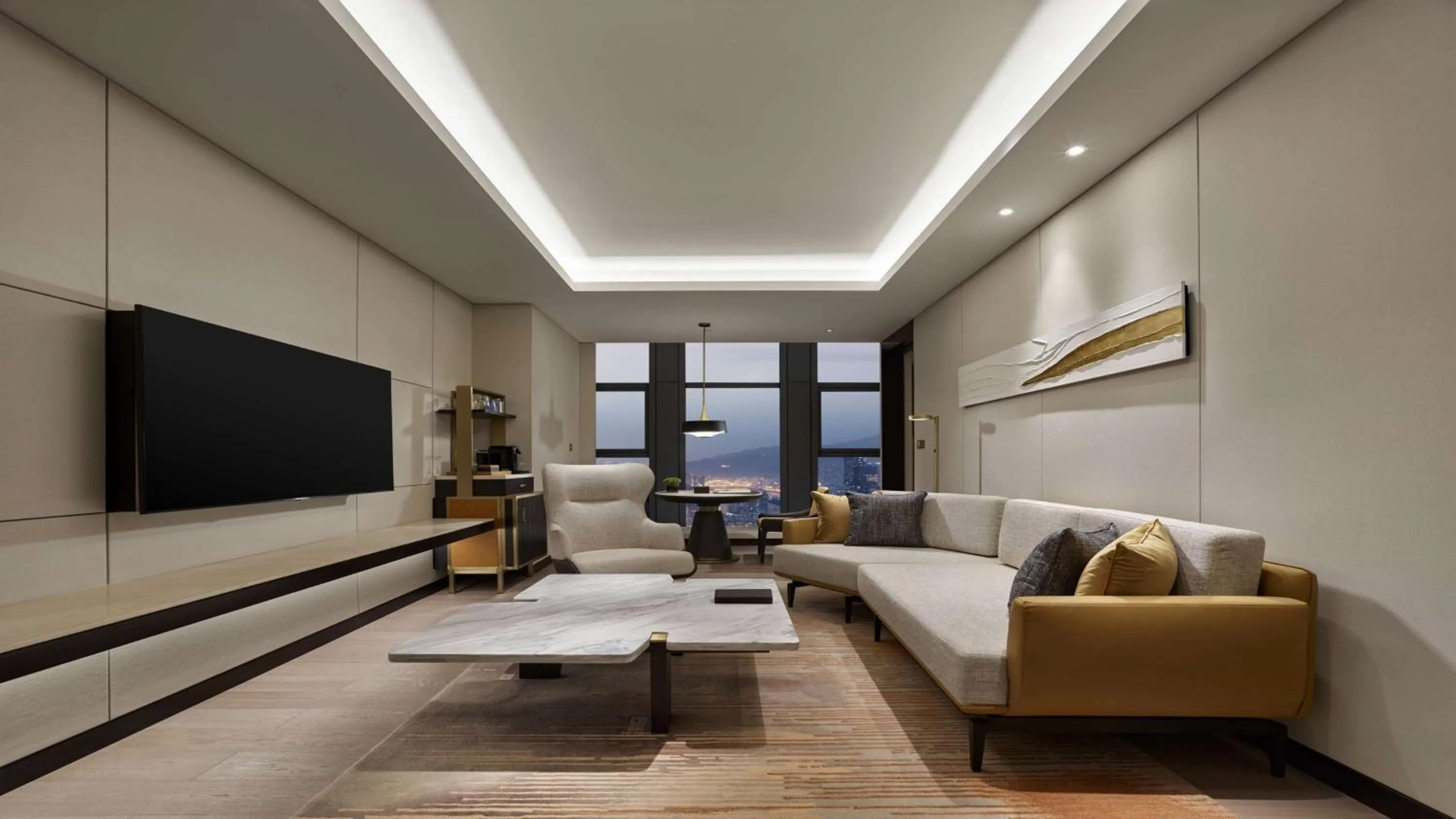 Living room in Hilton Lanzhou City Center