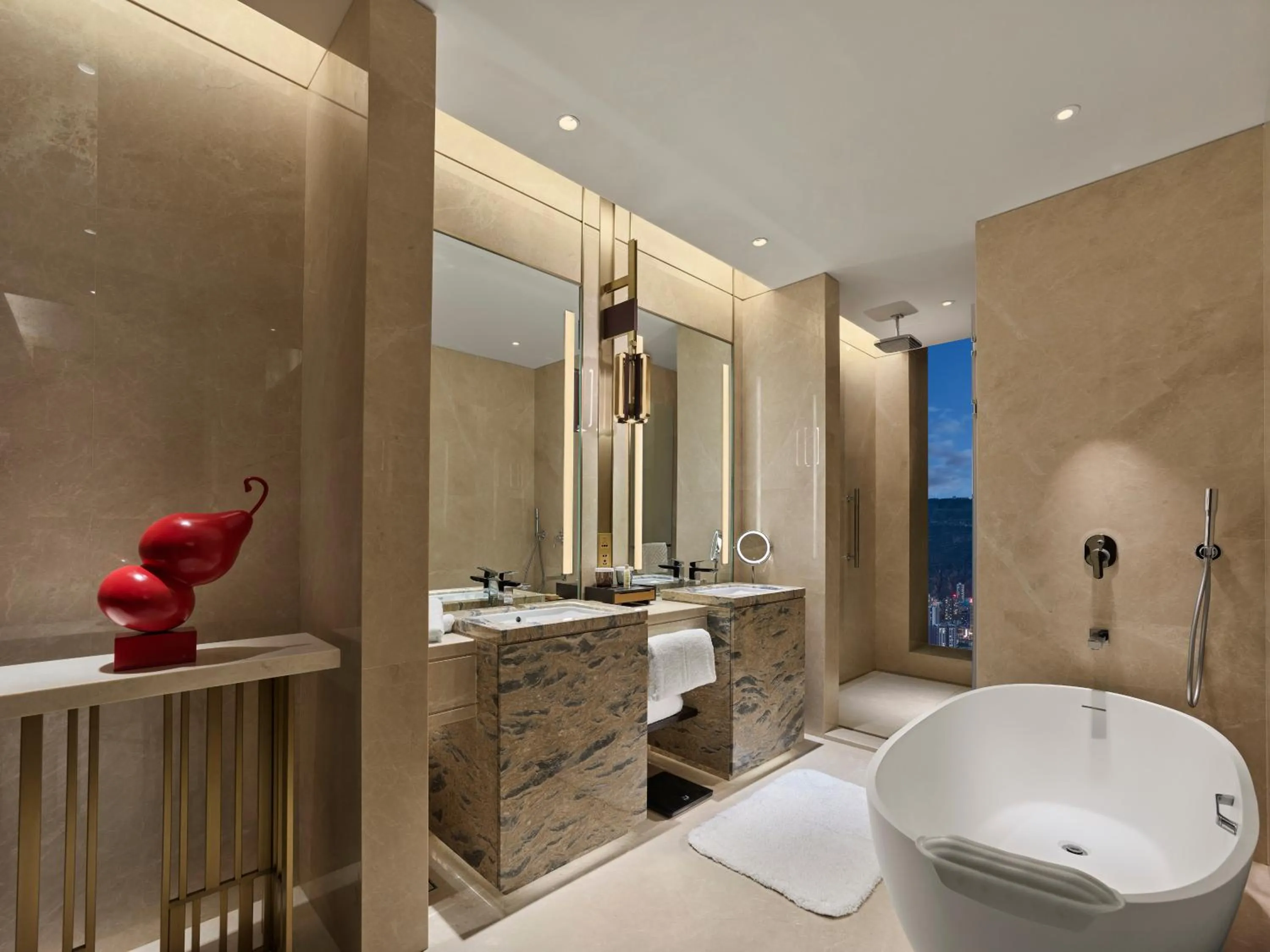 Toilet in Hilton Lanzhou City Center