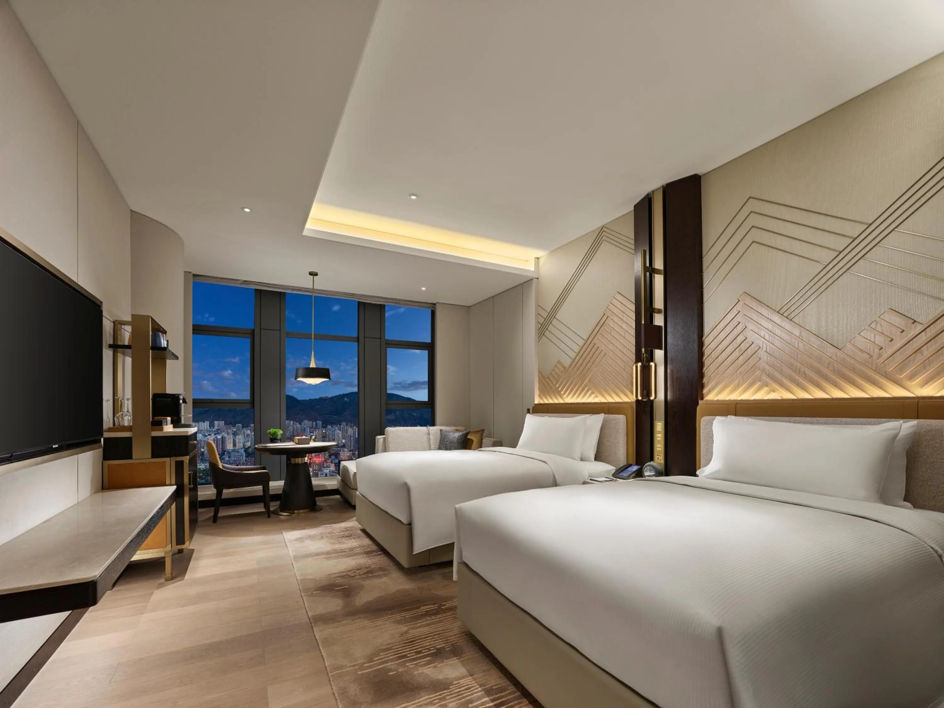 Bed in Hilton Lanzhou City Center