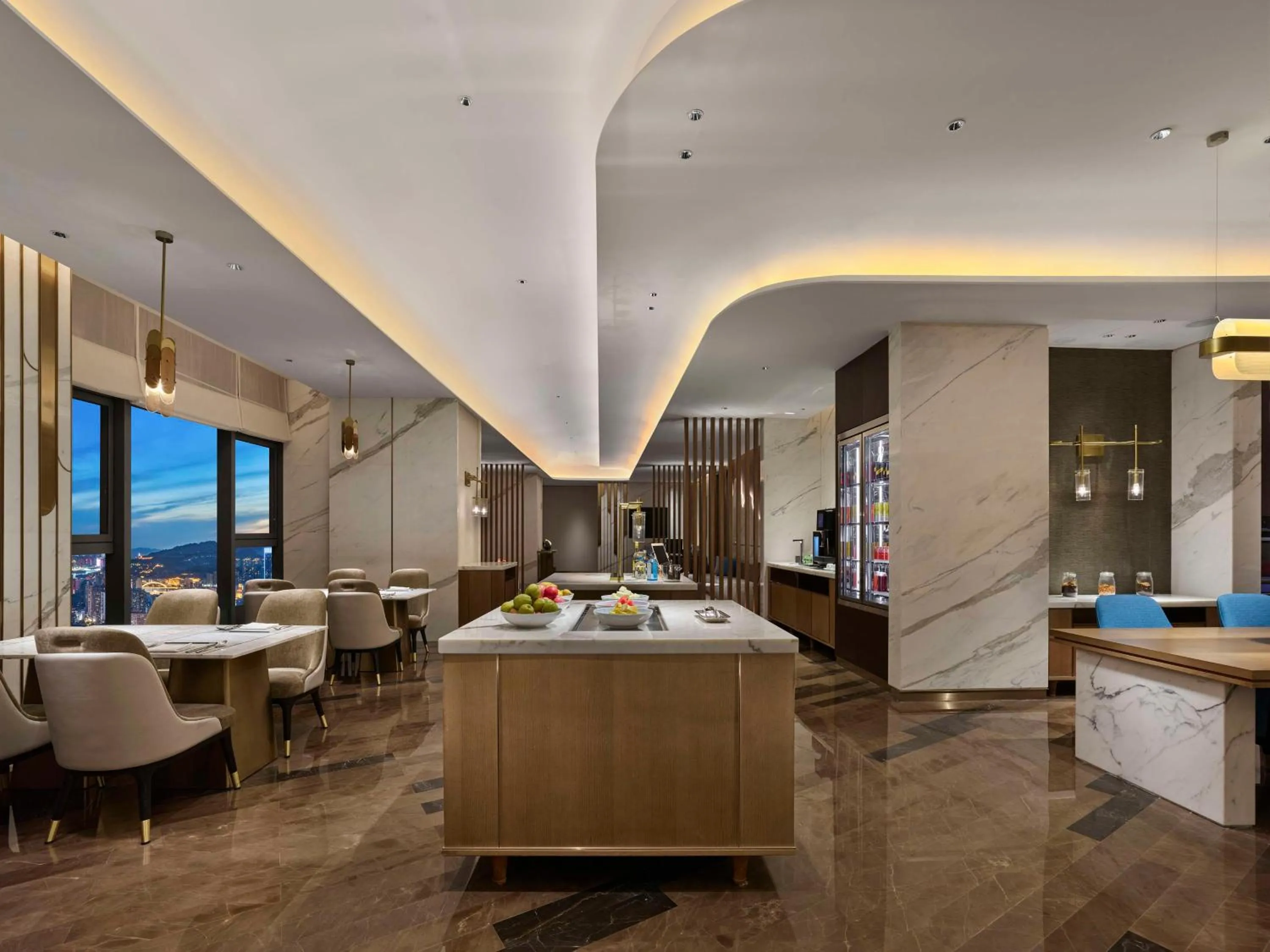 Property building in Hilton Lanzhou City Center