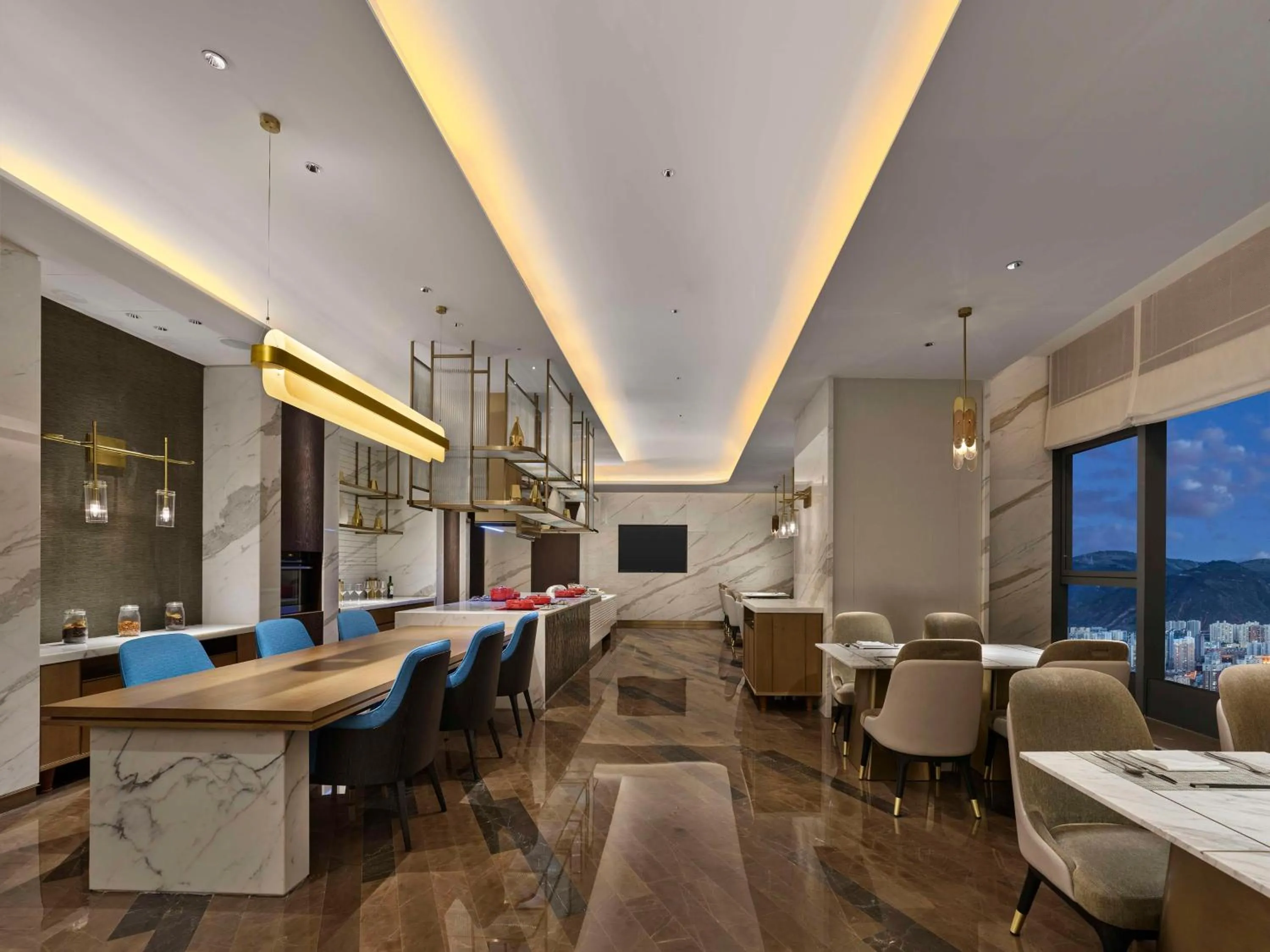 Property building in Hilton Lanzhou City Center