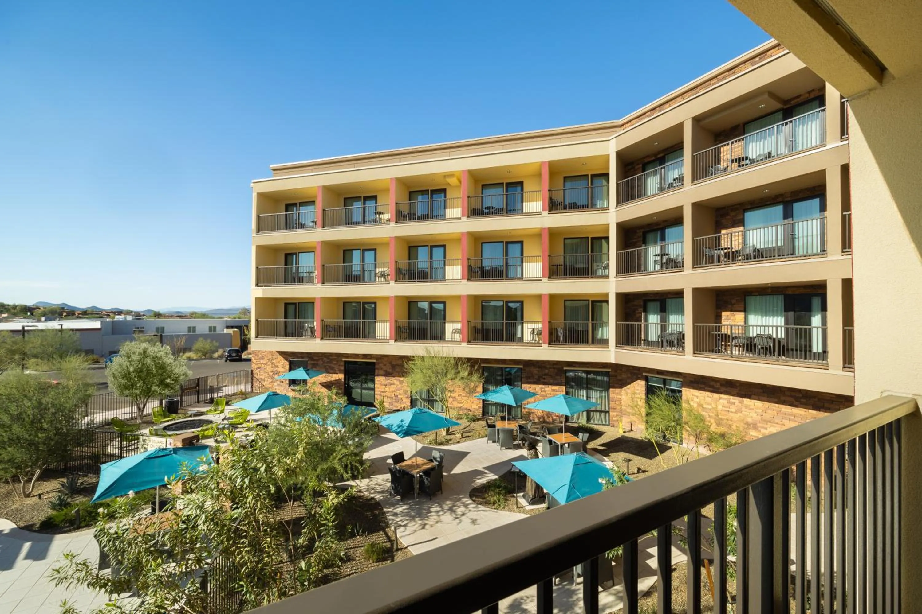 Balcony/Terrace in Hampton Inn Carefree, Az