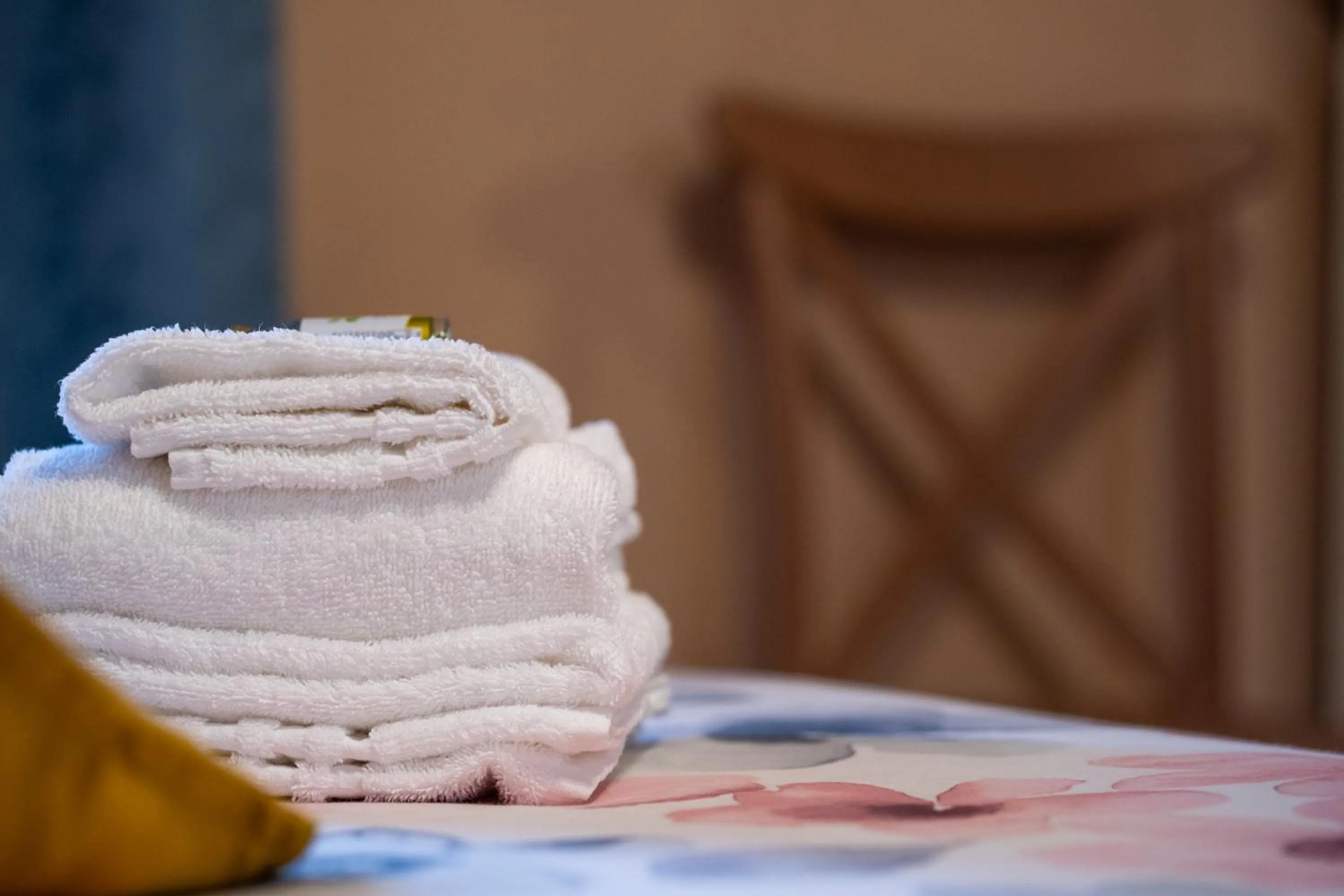 towels, Bed in AJ Suite and Breakfast
