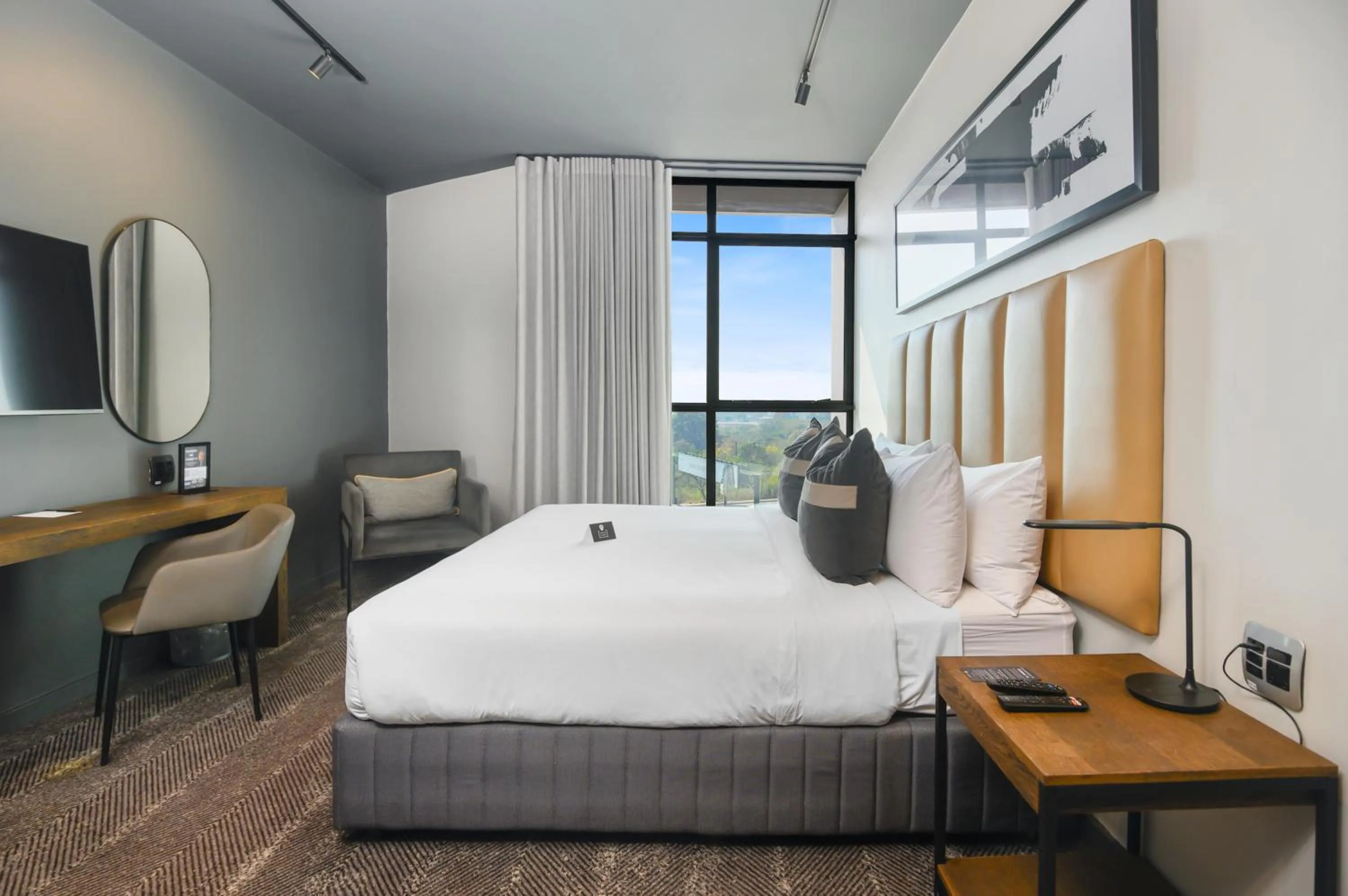 View (from property/room), Bed in The Capital Mbombela