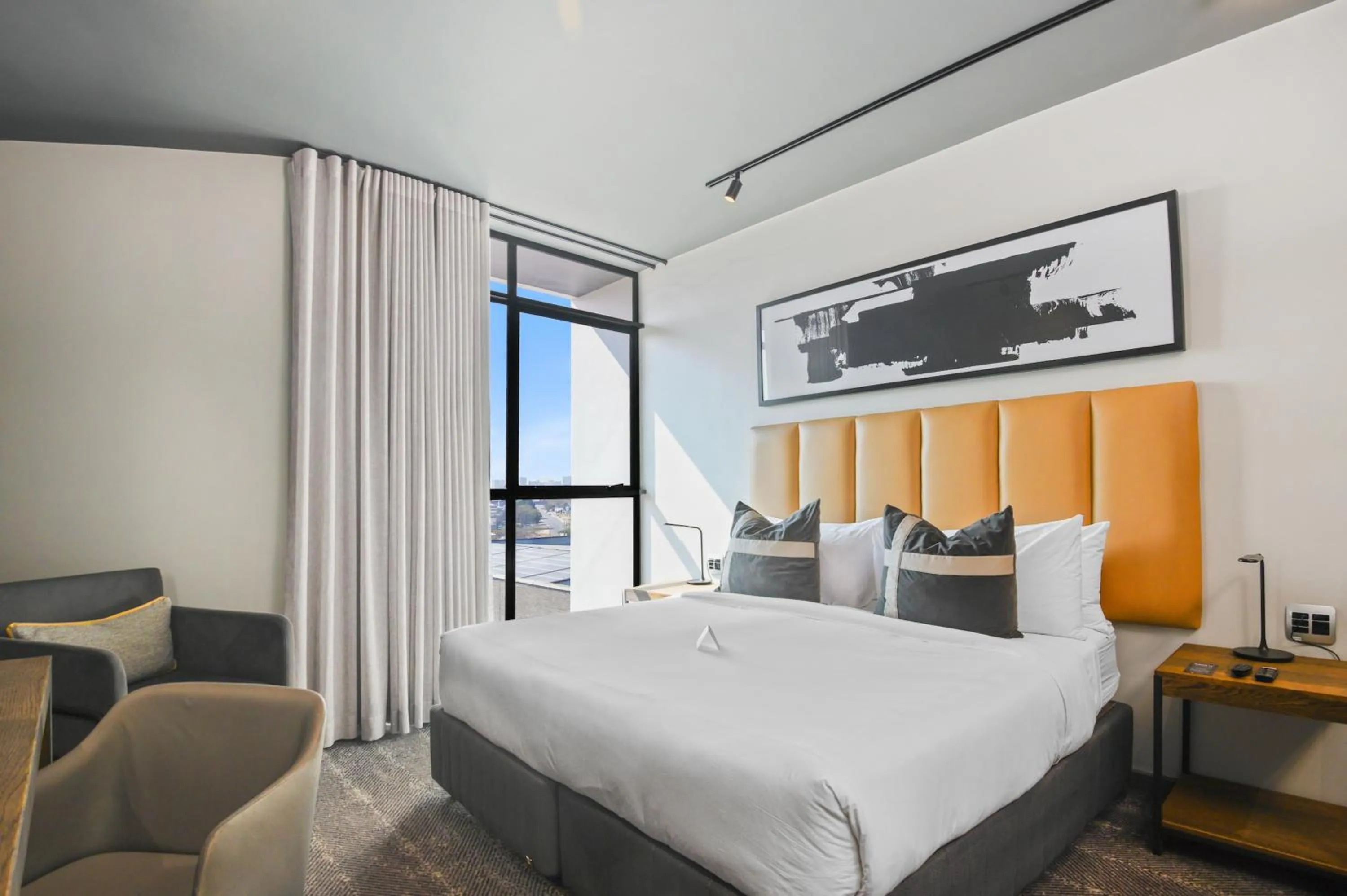 View (from property/room), Bed in The Capital Mbombela