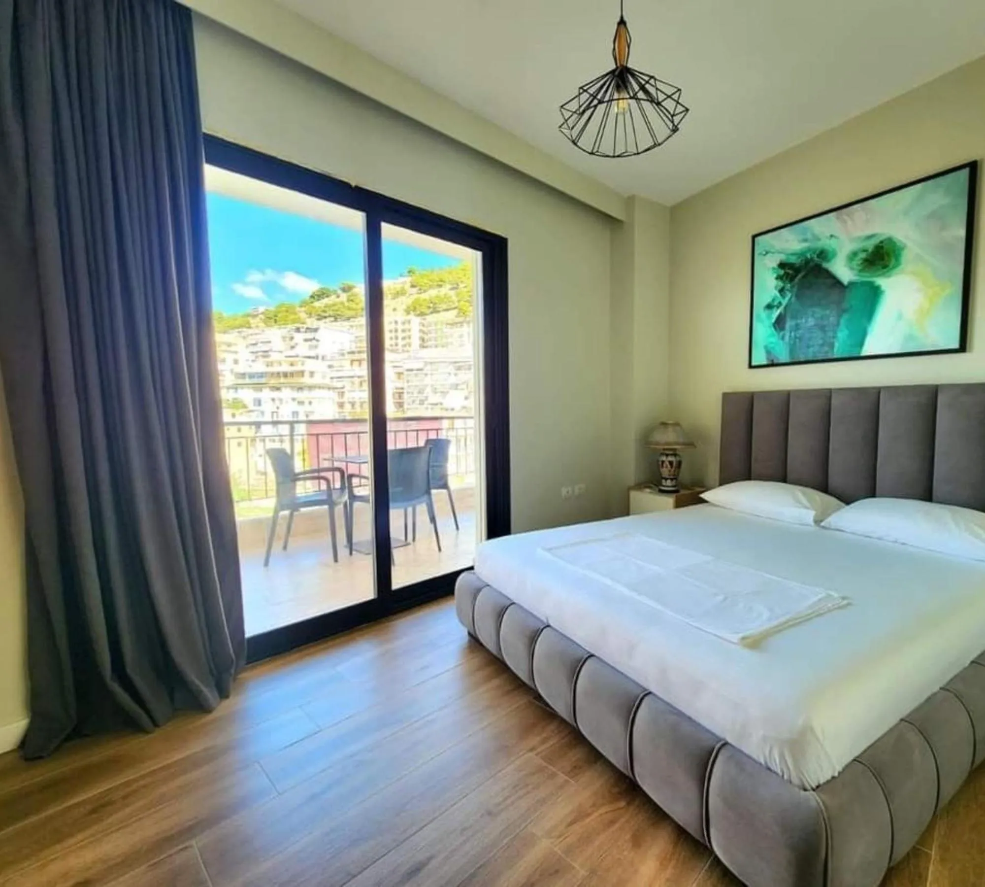 Bed in Joanna Suites