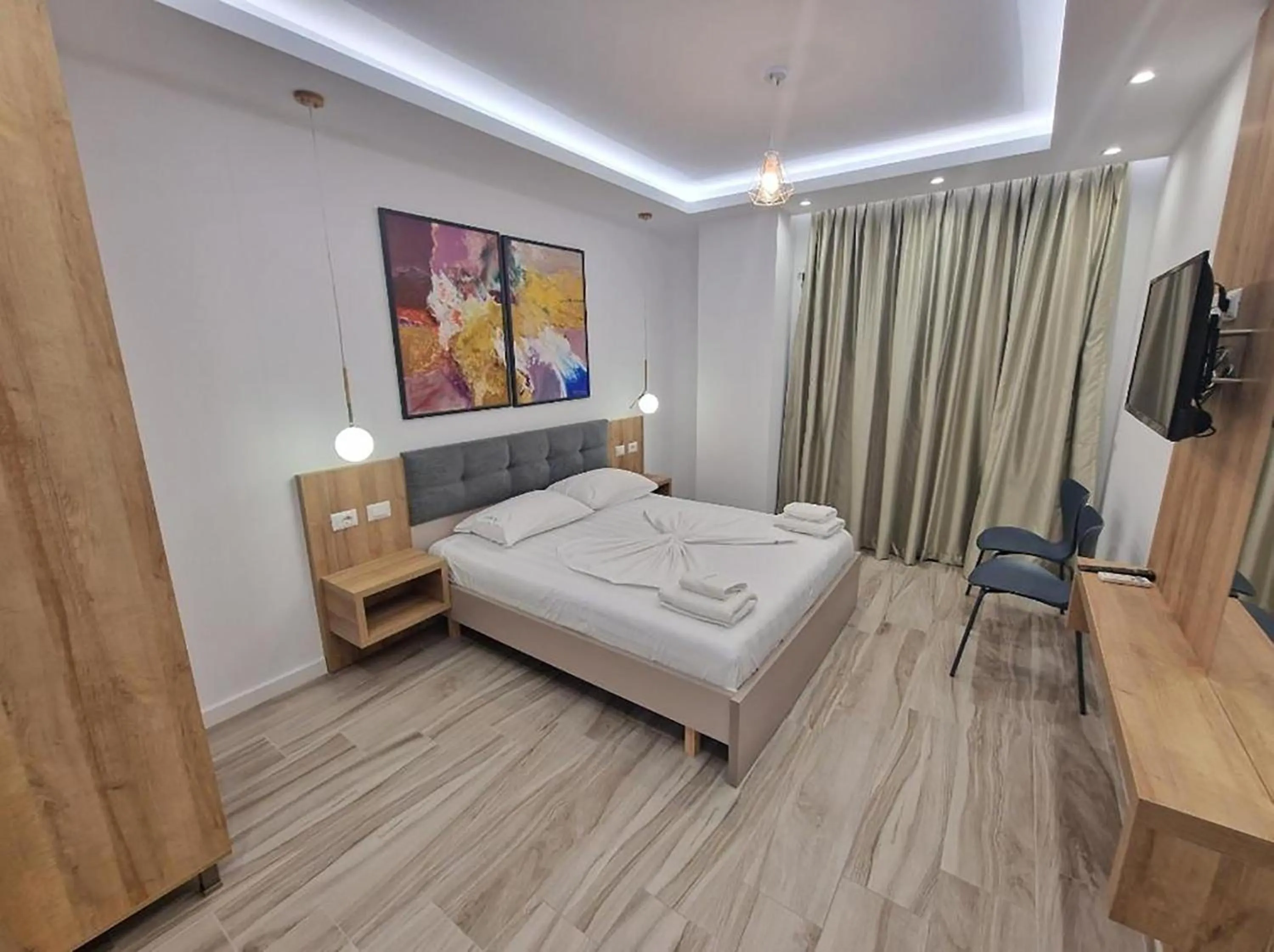 Bed in Joanna Suites