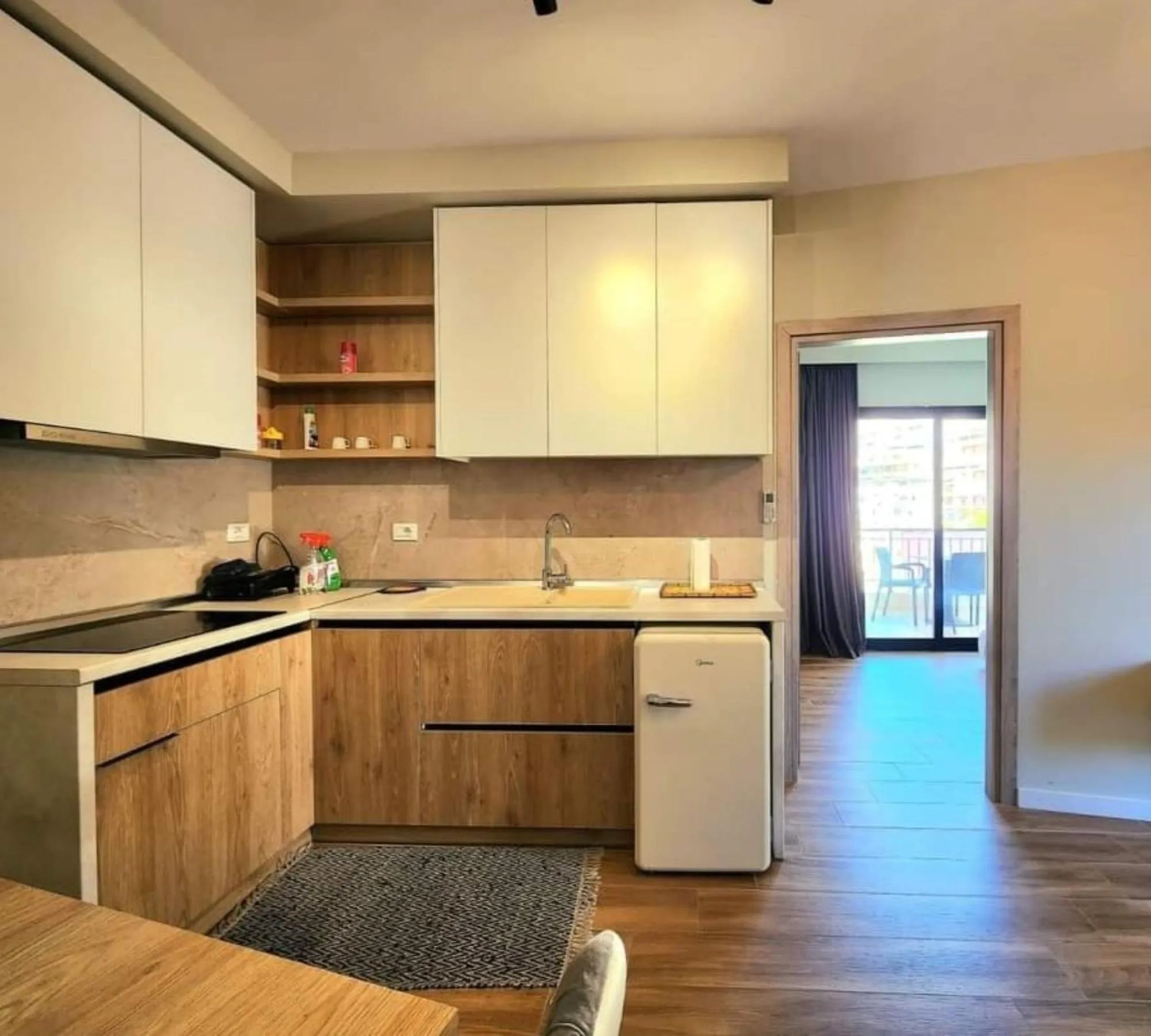 kitchen in Joanna Suites