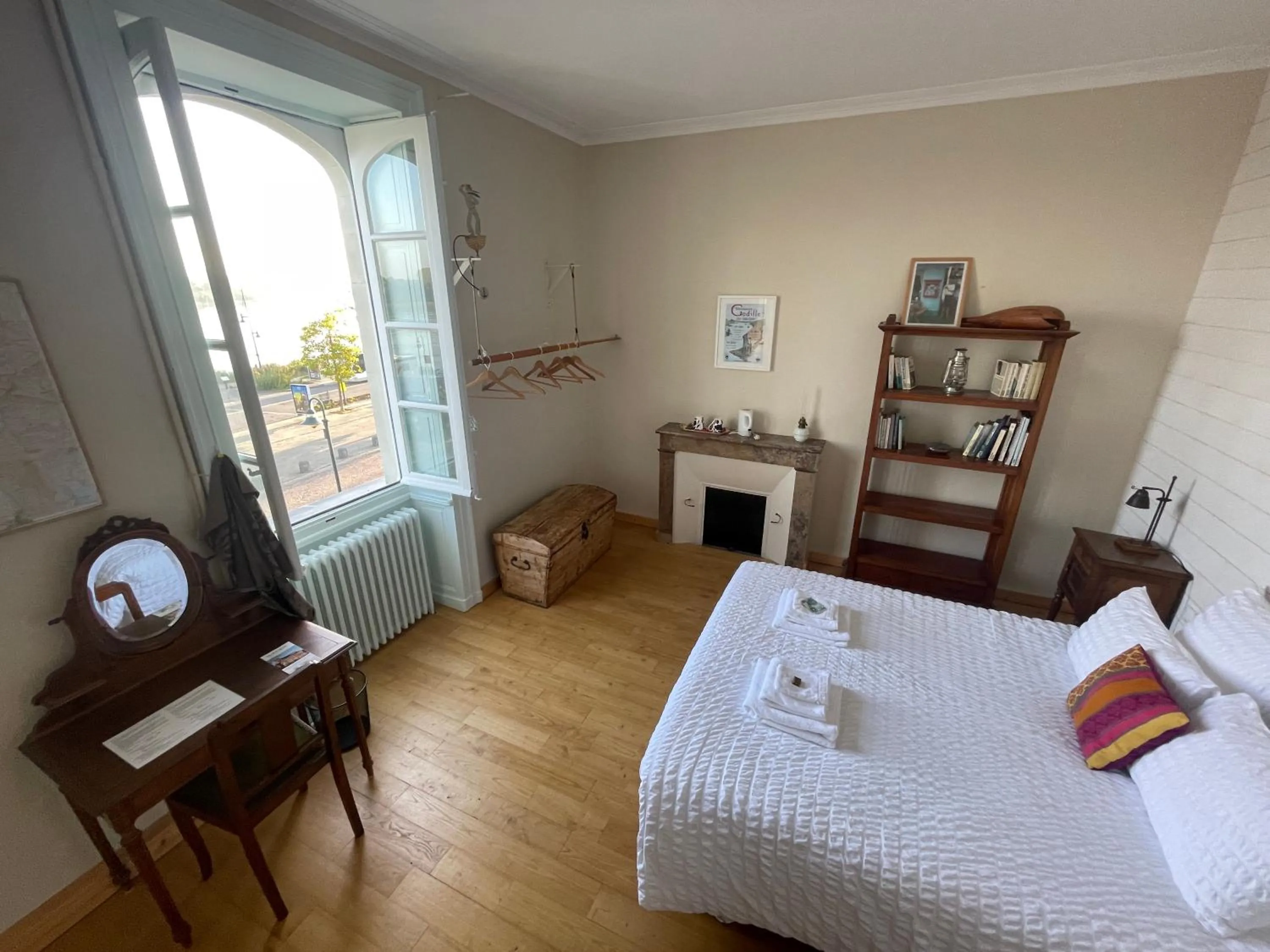 Bedroom, Bed in La Houache Chambres d'Hôtes