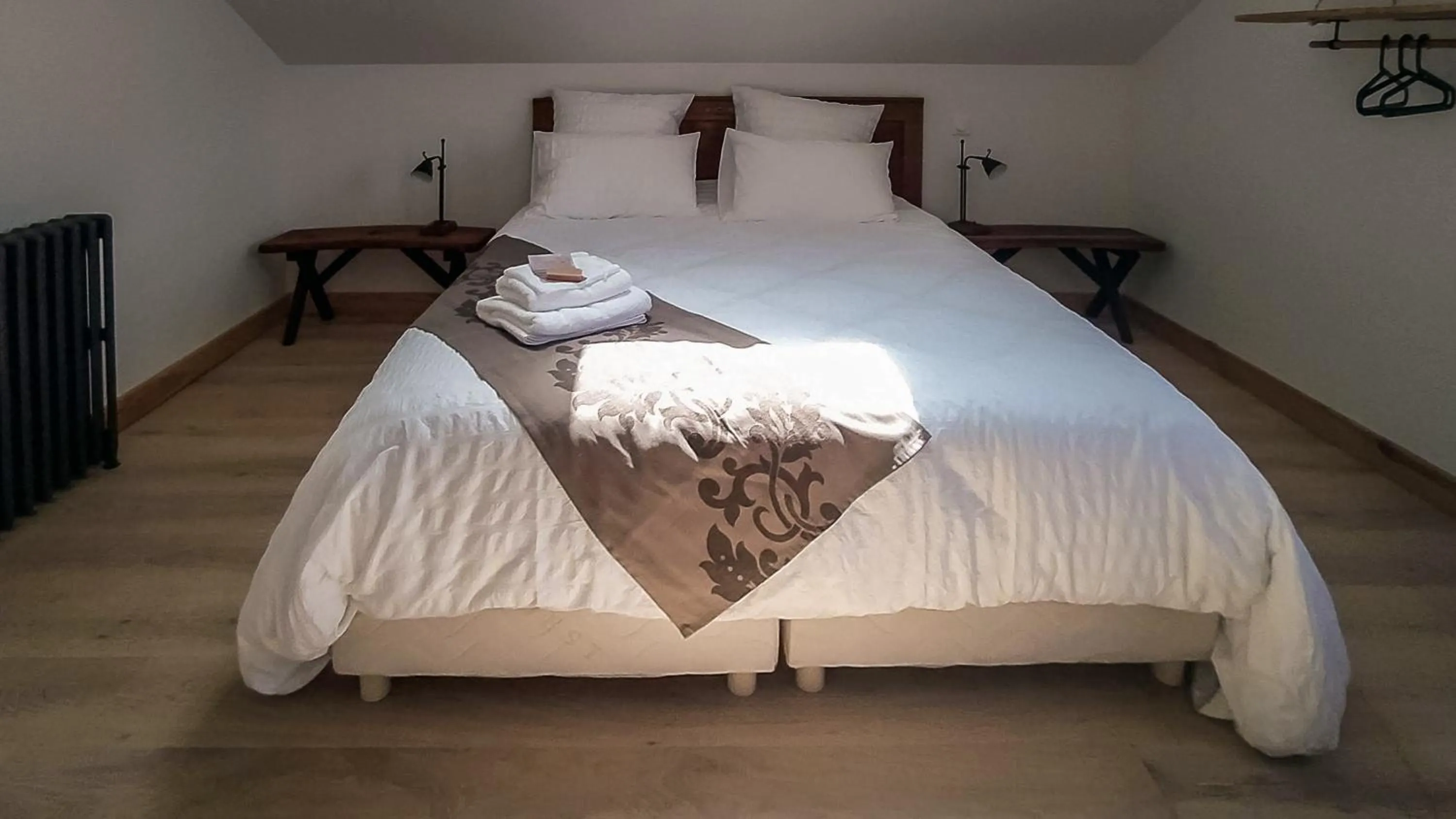 Bed in La Houache Chambres d'Hôtes