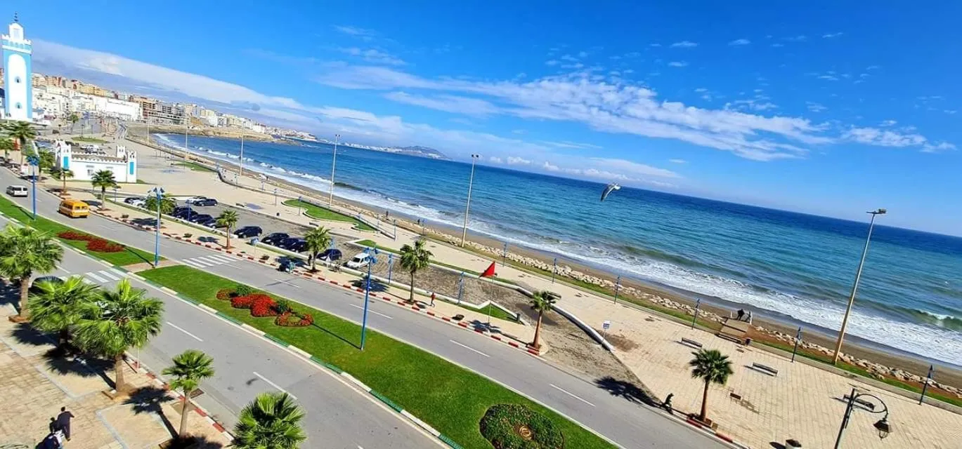 Sea view in Hotel La Corniche Fnideq