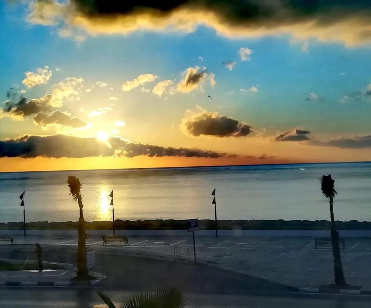 Sunrise in Hotel La Corniche Fnideq