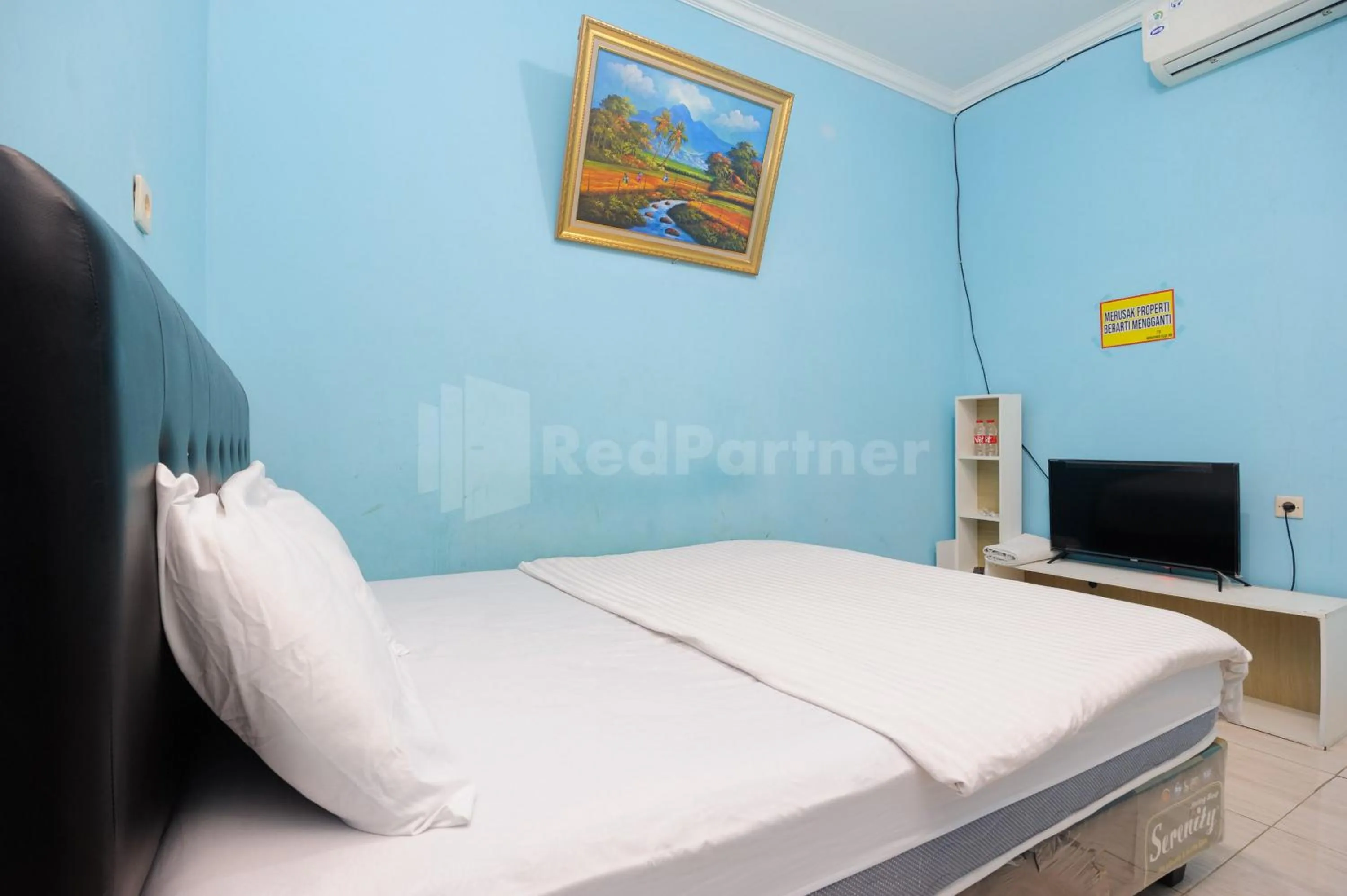 Bed in OYO 90594 Fajar Inn