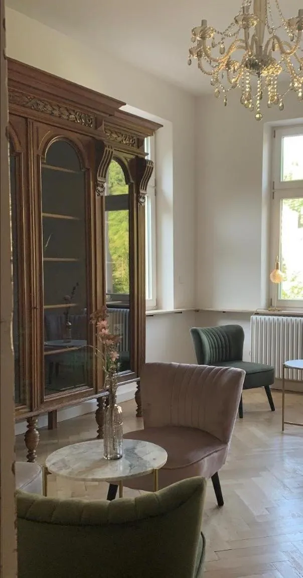 Library in Boutique Hotel Villa Horbach