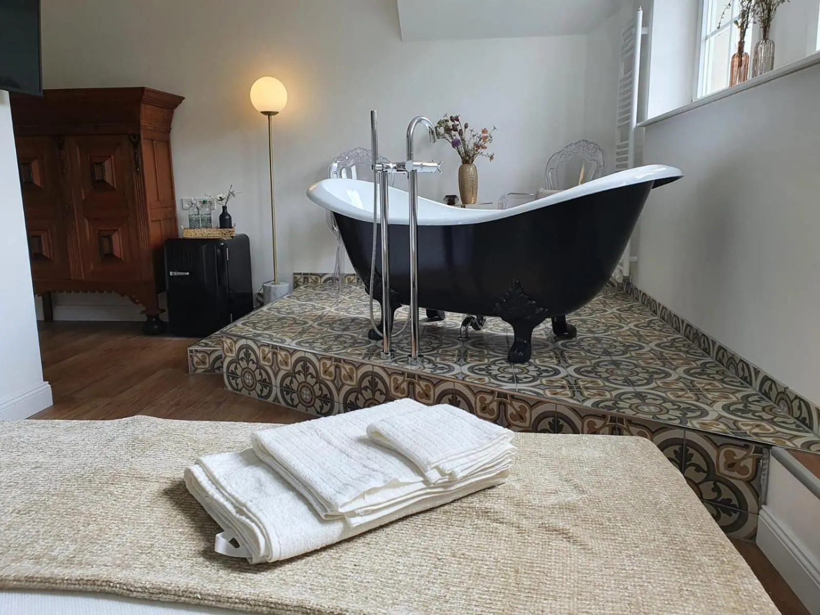 Photo of the whole room, Bed in Boutique Hotel Villa Horbach
