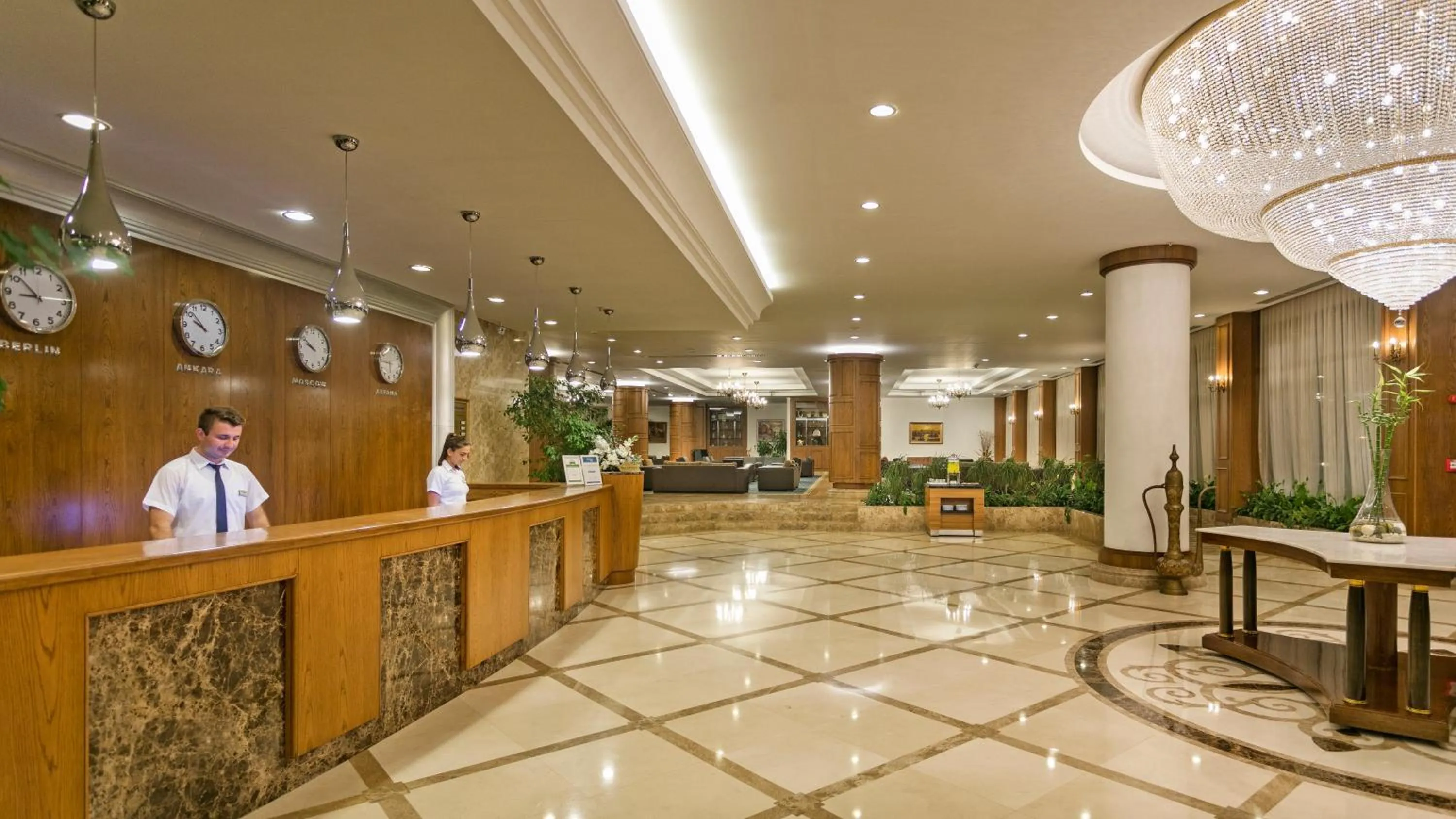 Lobby or reception in Özkaymak Select Resort