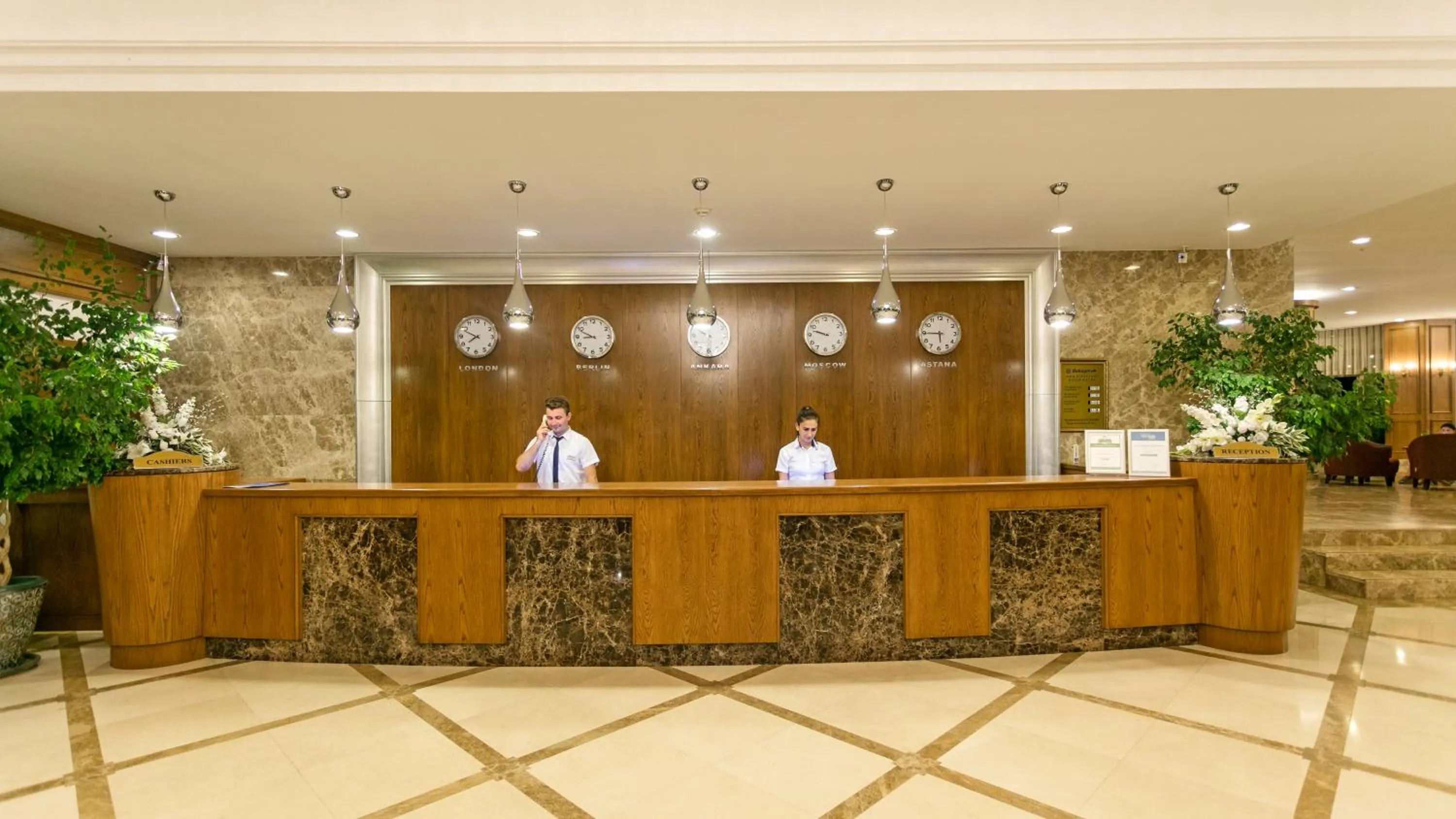 Lobby or reception in Özkaymak Select Resort