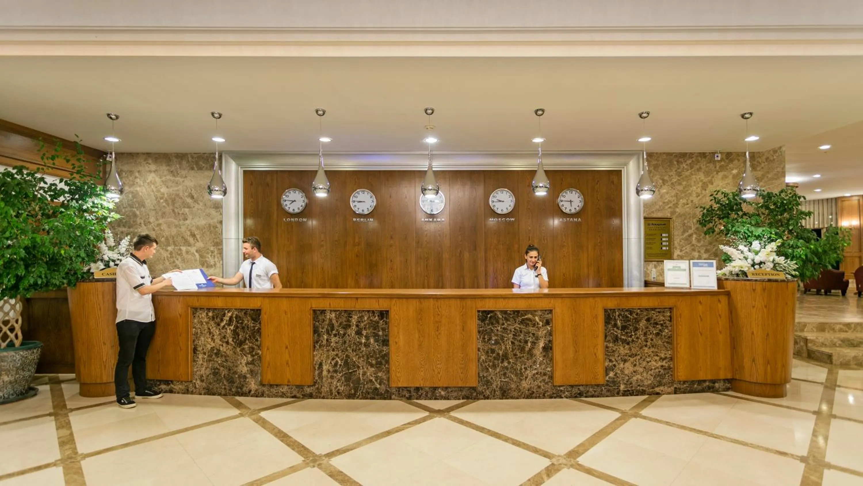 Lobby or reception in Özkaymak Select Resort