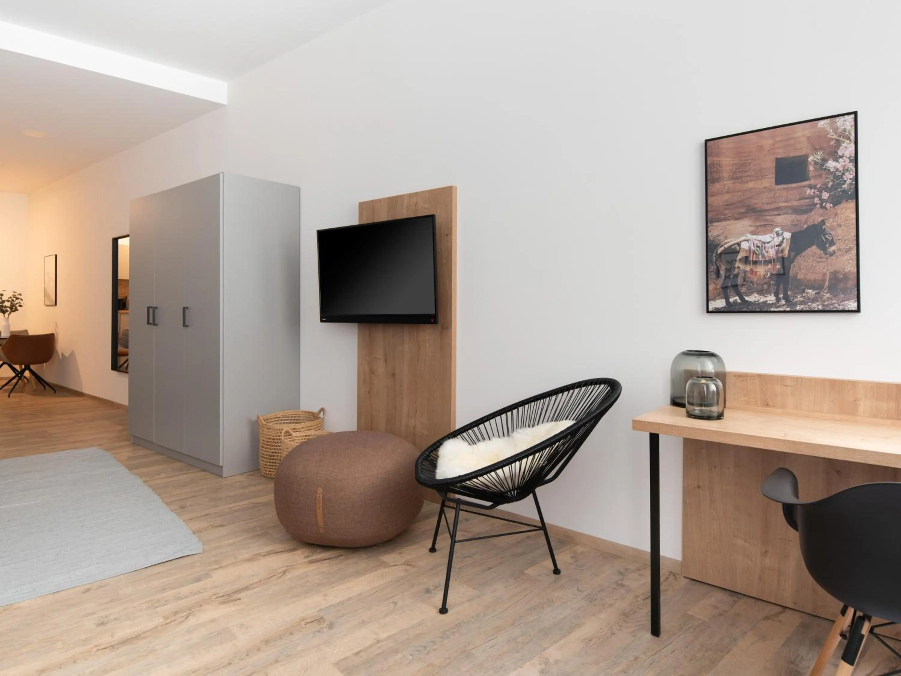 Seating area in Limehome Bamberg Keßlerstraße