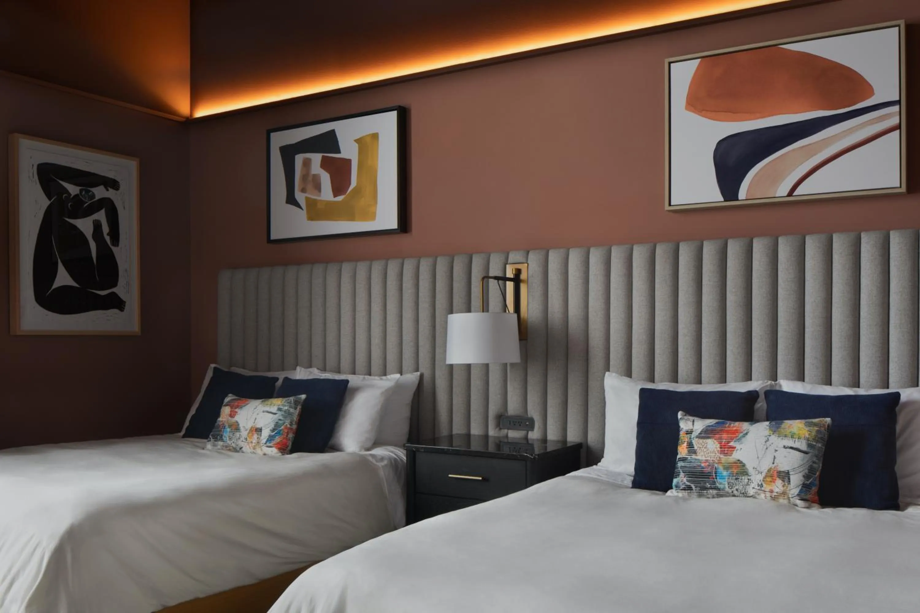 Bedroom, Bed in Kinn Guesthouse Downtown