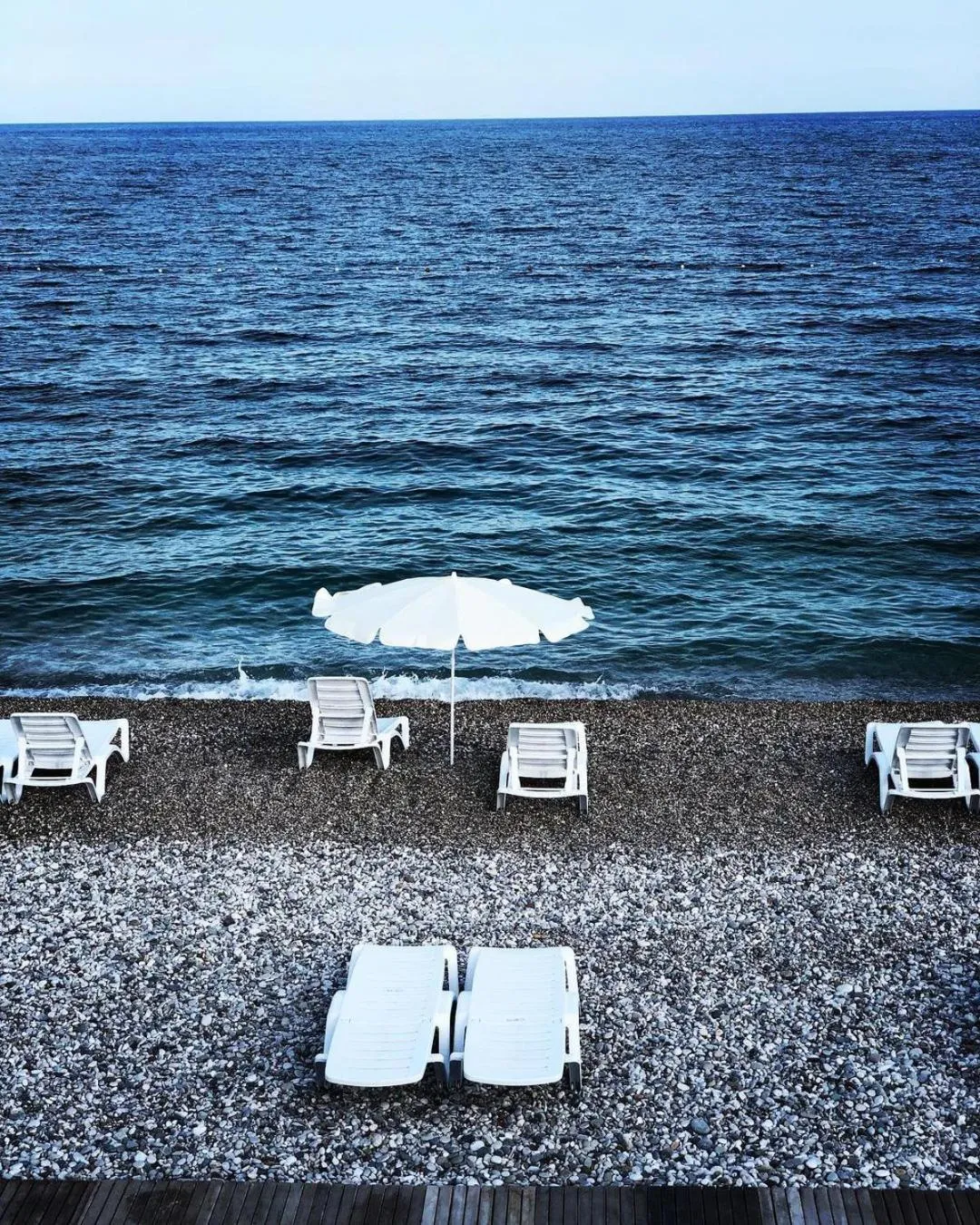 Beach in Ada APART&HOTEL