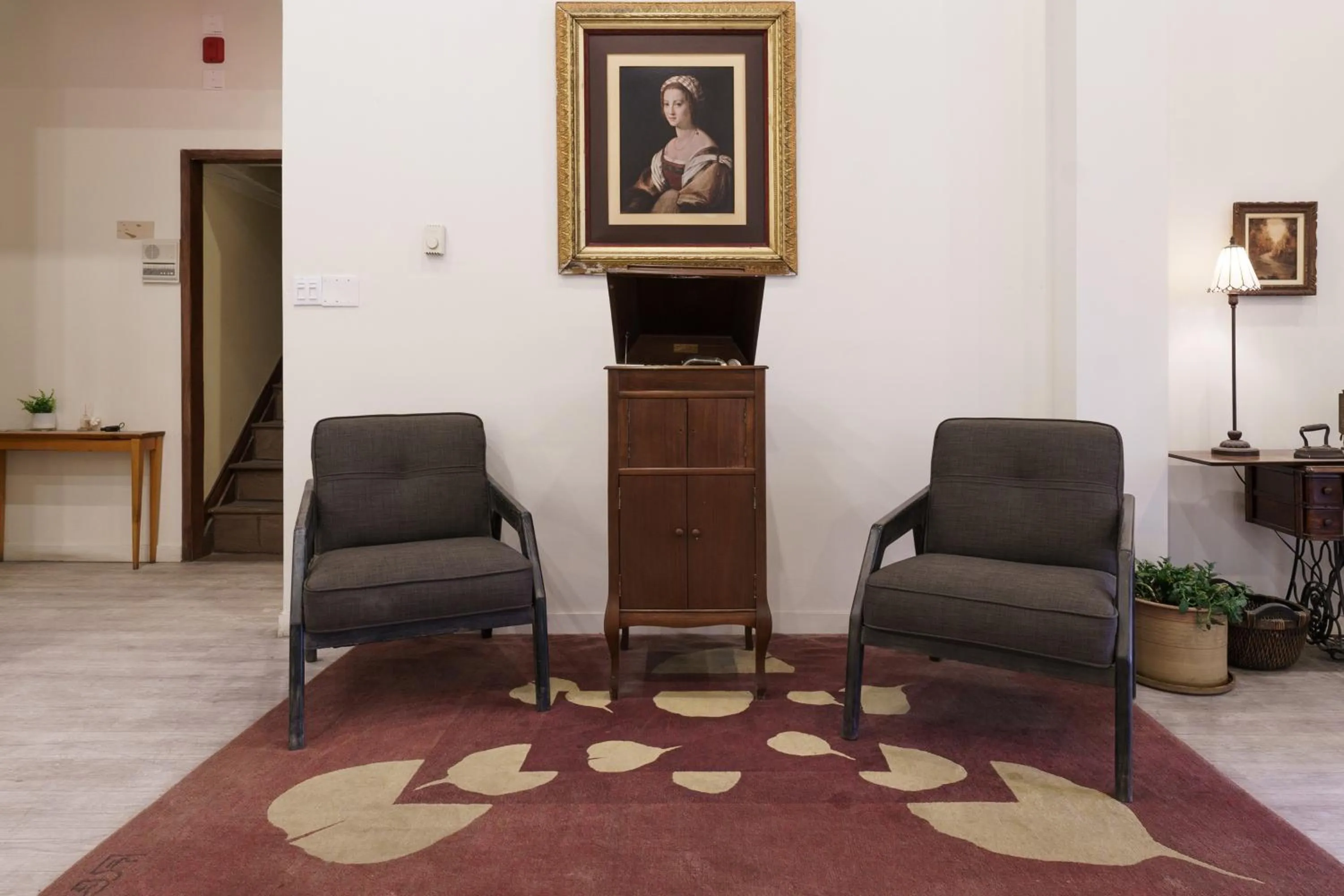 Lobby or reception in Hotel Auberge Manoir Ville Marie