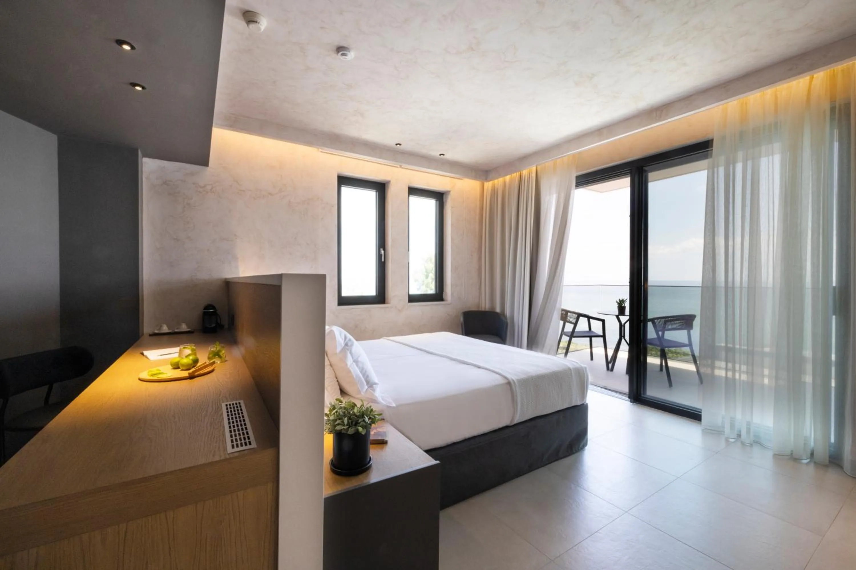 Bed in Anasa Luxury Resort