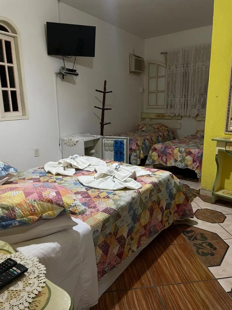 Bed in Pousada Oca Porã