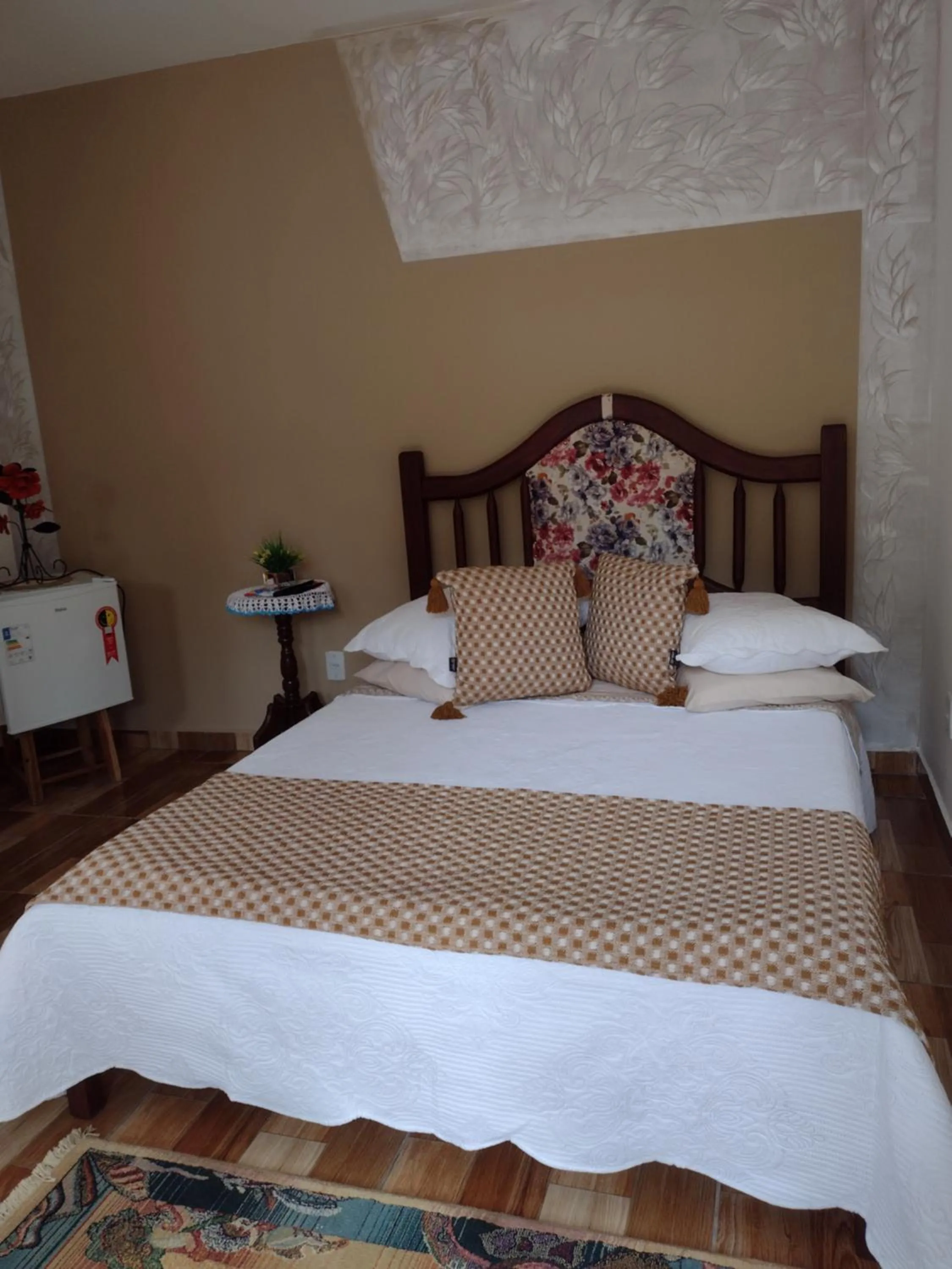 Bed in Pousada Oca Porã